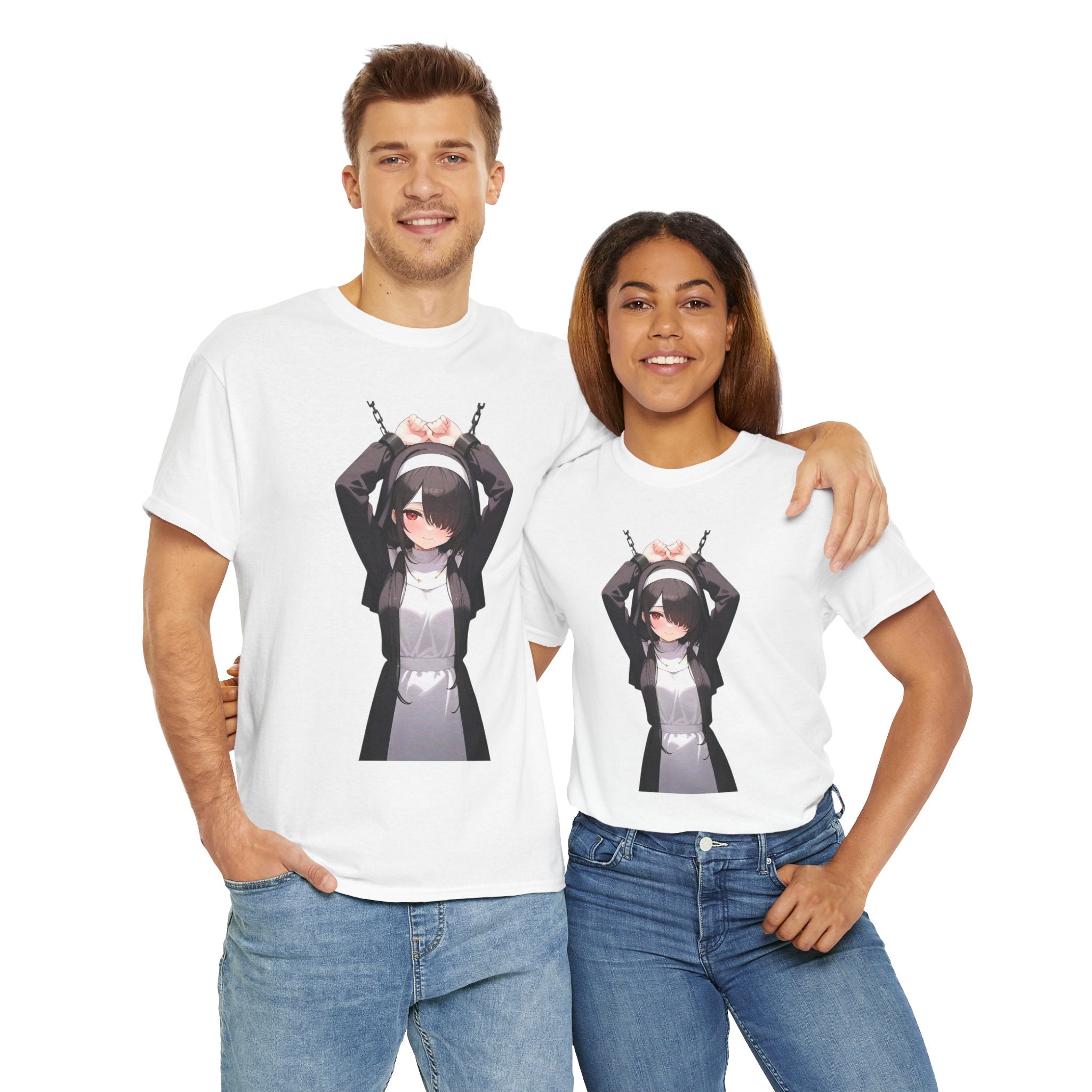 Tokisaki Kurum Nun Gothic Anime Heavy Cotton Tee