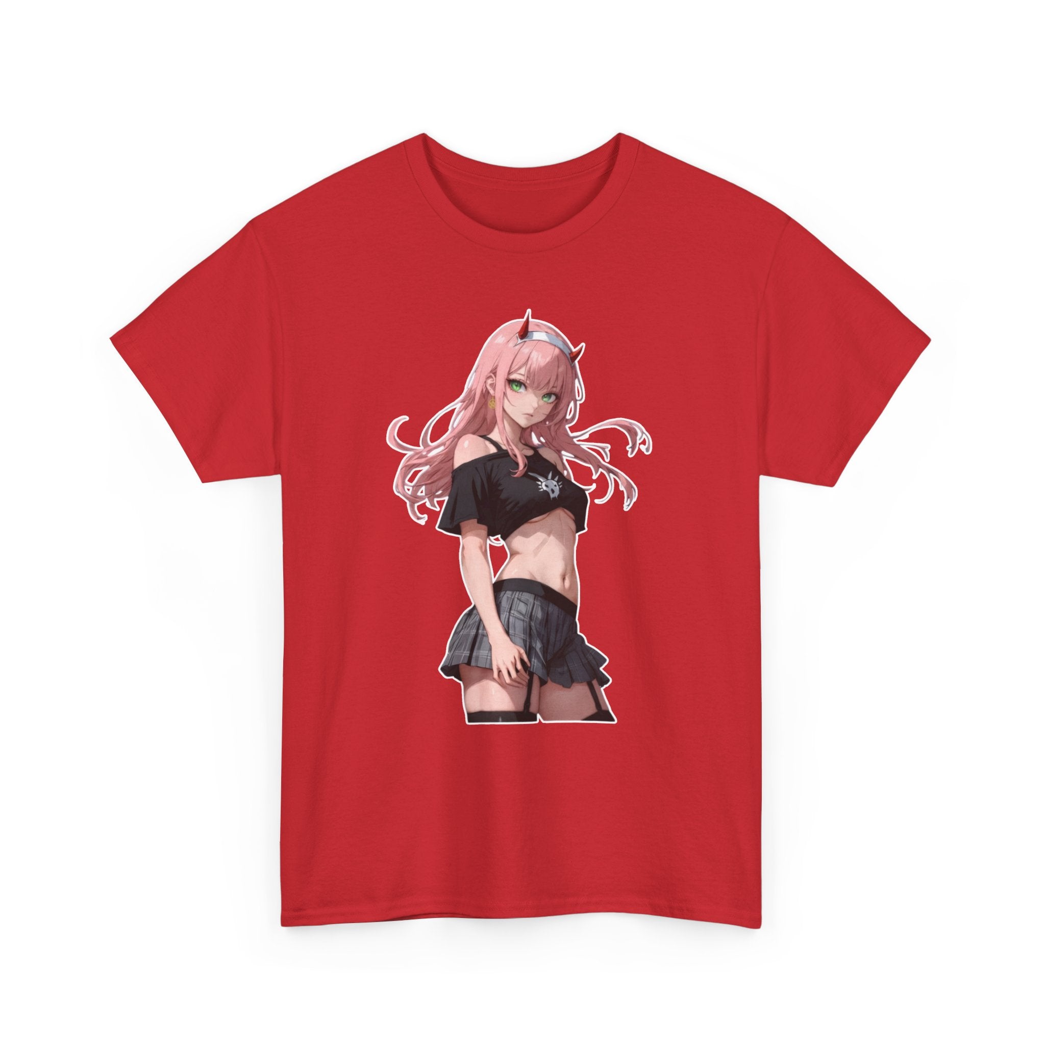 Zero Two Streetwear Style Unisex Heavy Cotton Tee