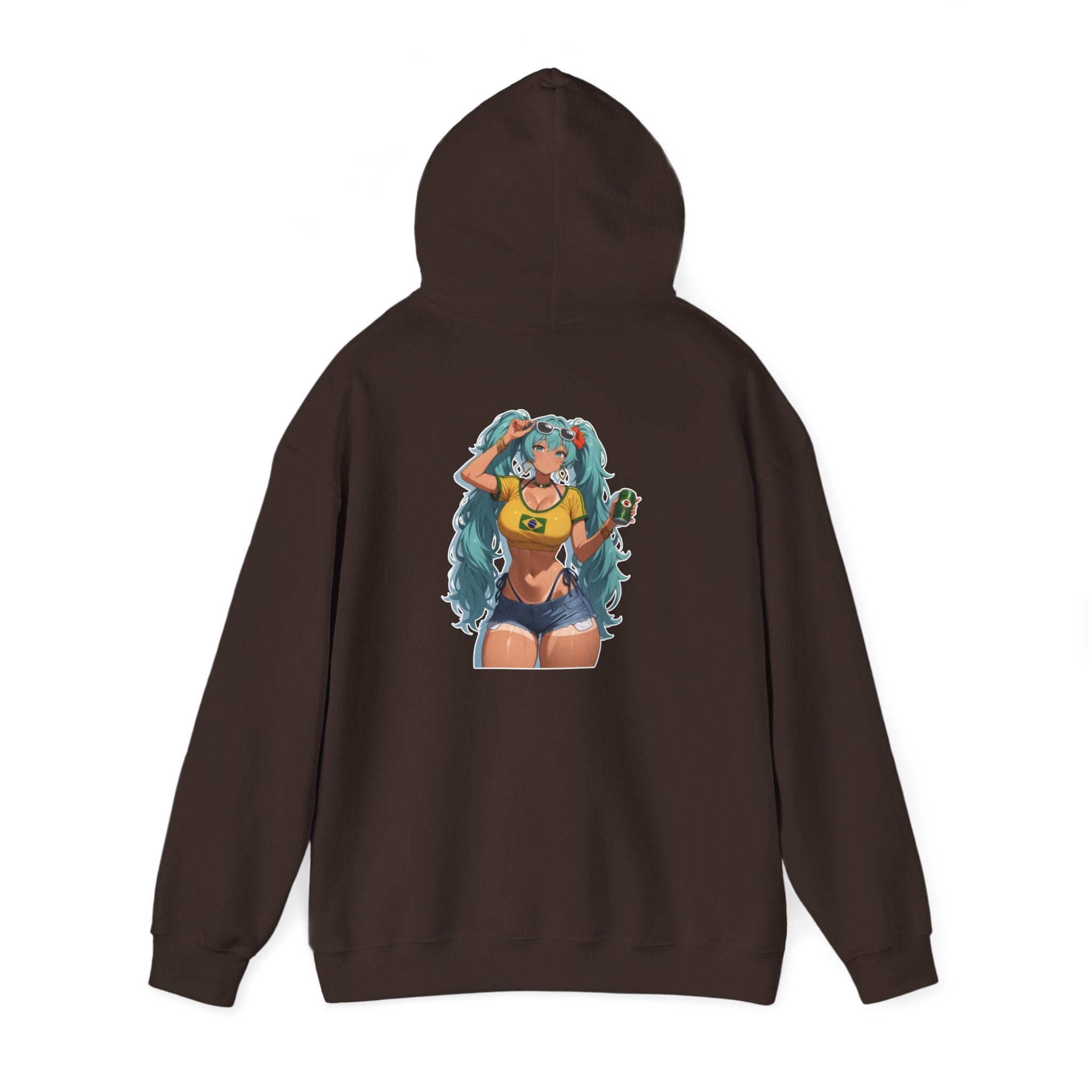 Hatsune Miku Brazil Girl Unisex Heavy Blend™ Hooded Sweatshirt