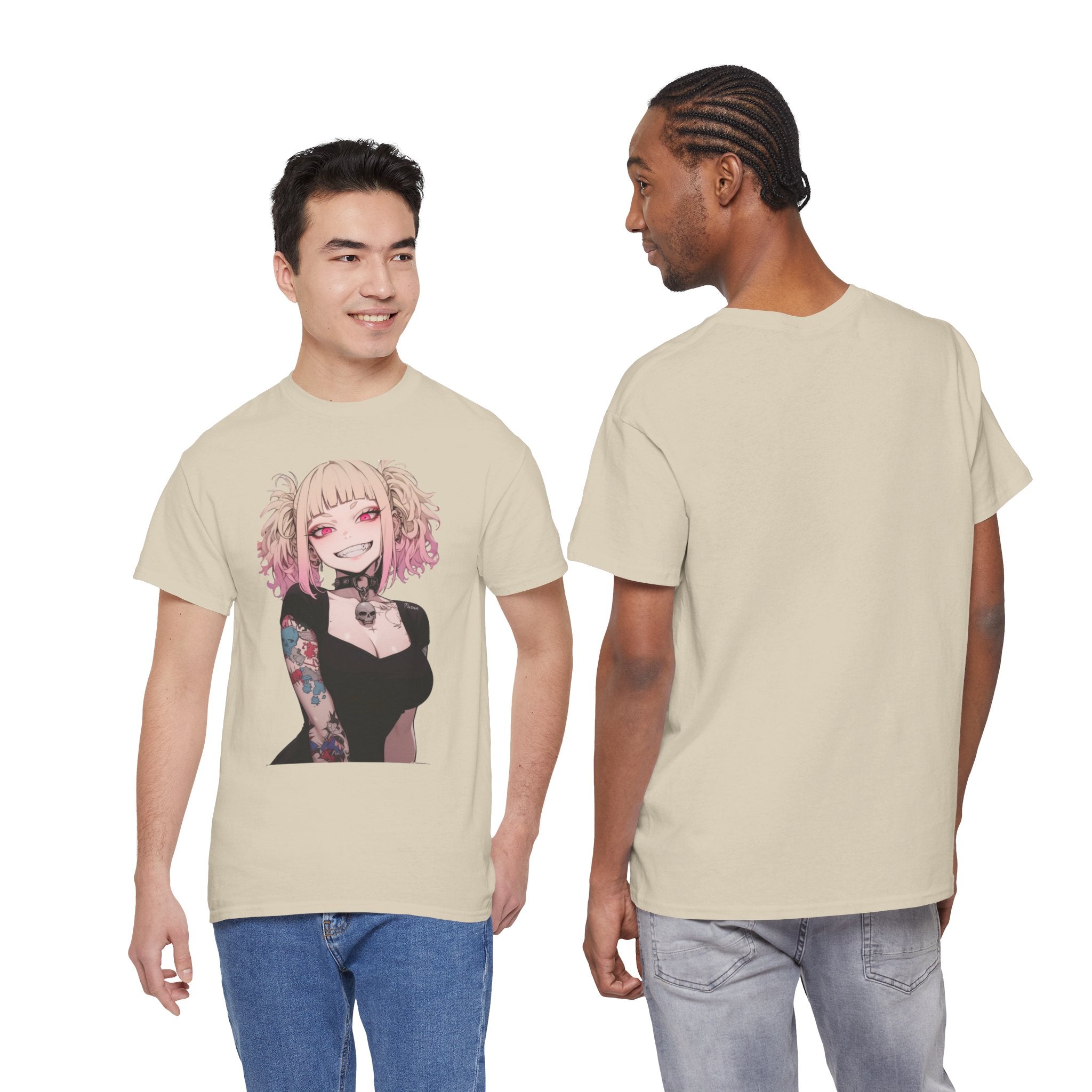 Gothic Himiko Toga Tattooed Crazy Unisex Heavy Cotton Tee