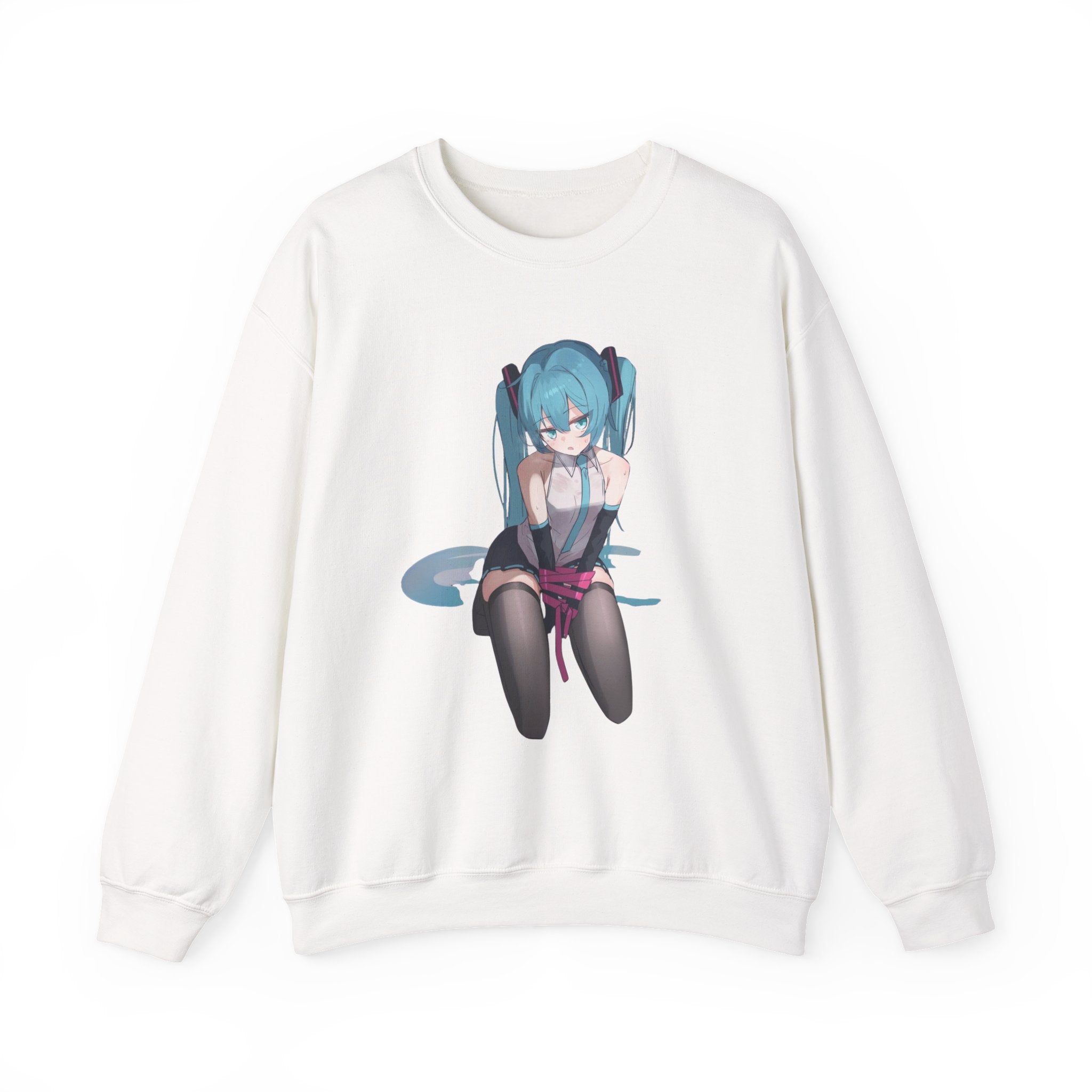 Hatsune Miku Bound Cute Anime Unisex Heavy Blend™ Crewneck Sweatshirt