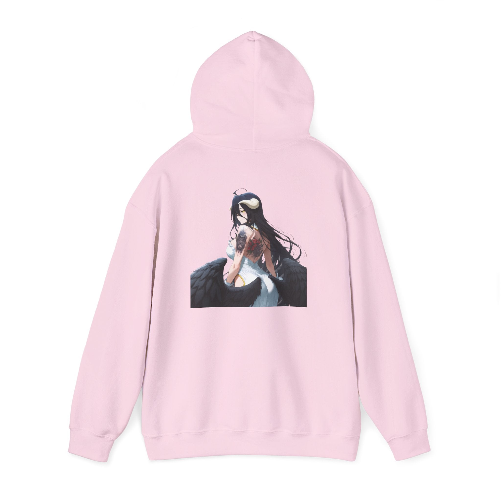 Gothic Albedo Overlord Waifu Unisex Heavy Blend™ Hooded Sweatshirt