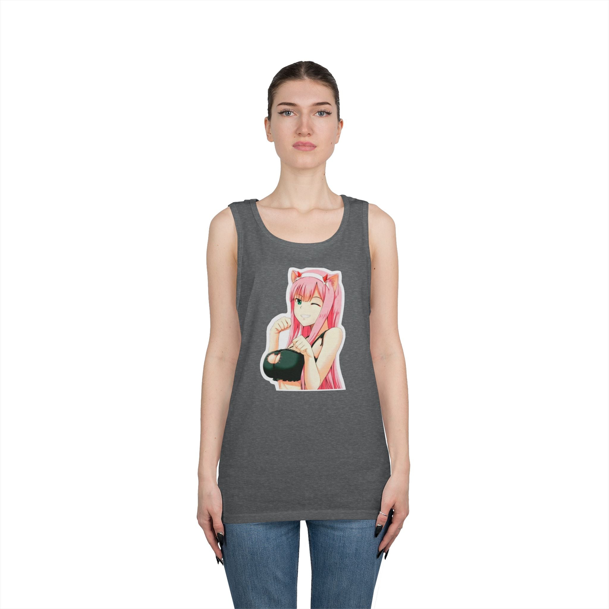 Zero Two Sexy Style Heavy Cotton Tank Top