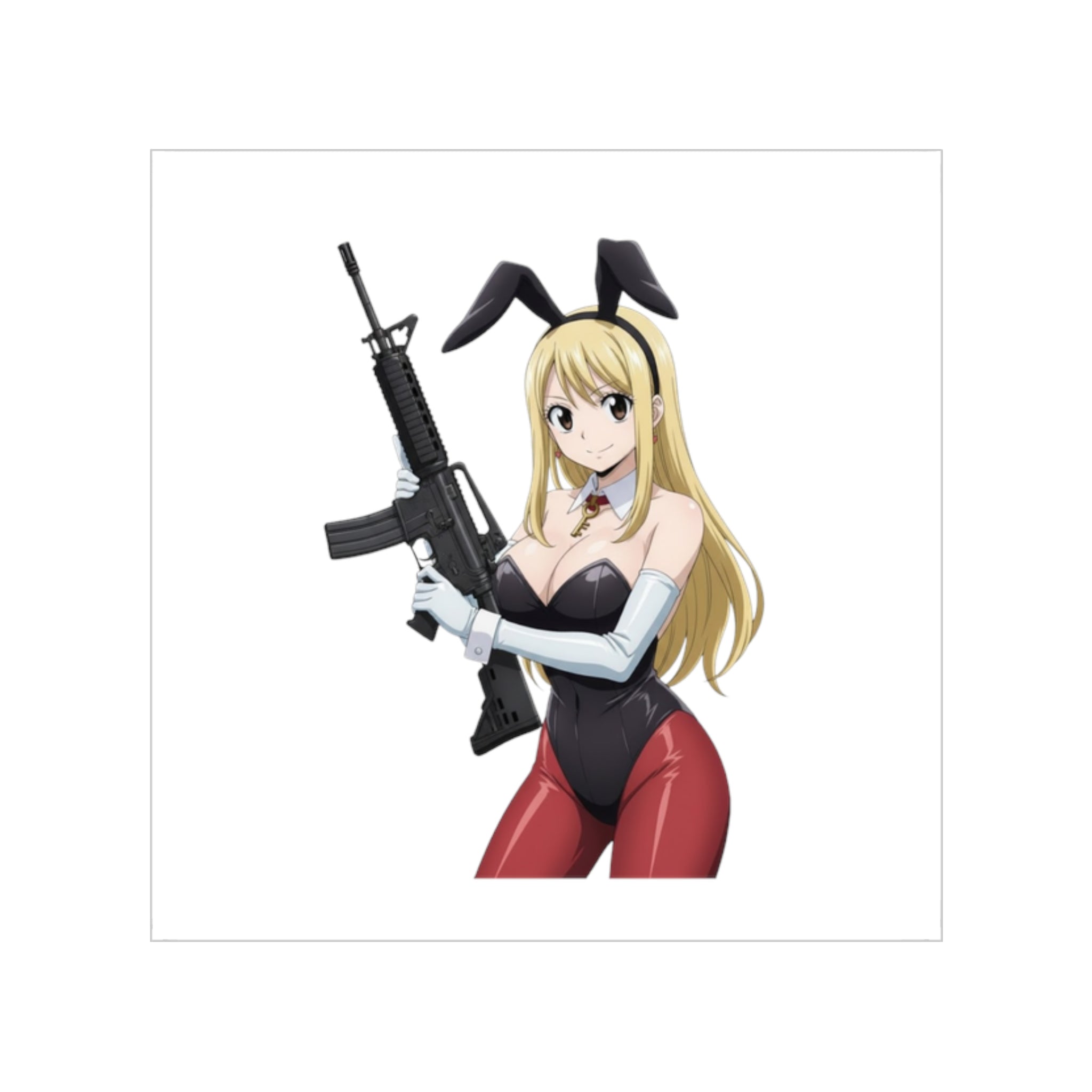 Lucy Heartfilia Tactical Waifu Sticker