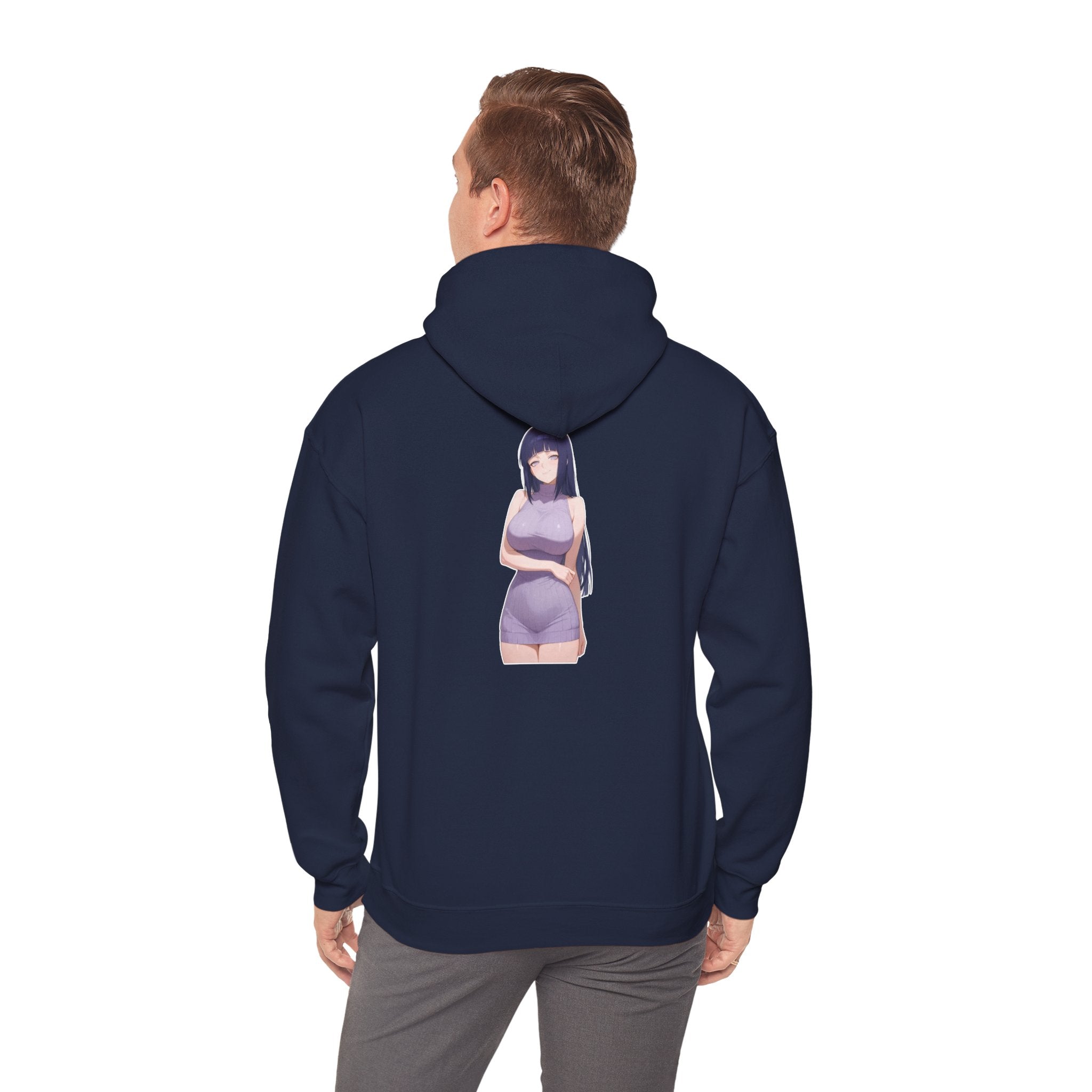 Hinata Waifu Unisex Heavy Blend™ Hooded Sweatshirt