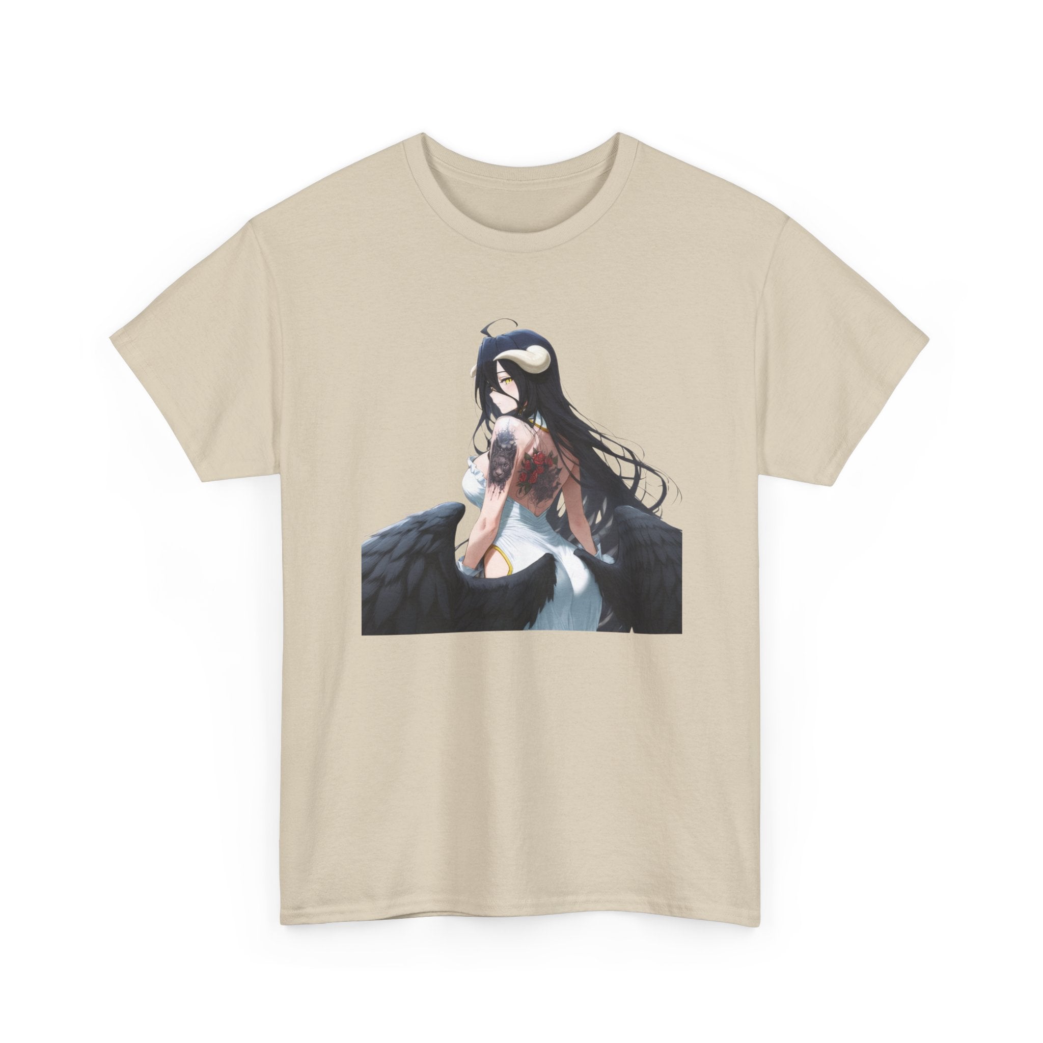 Gothic Albedo Overlord Waifu Unisex Heavy Cotton Tee