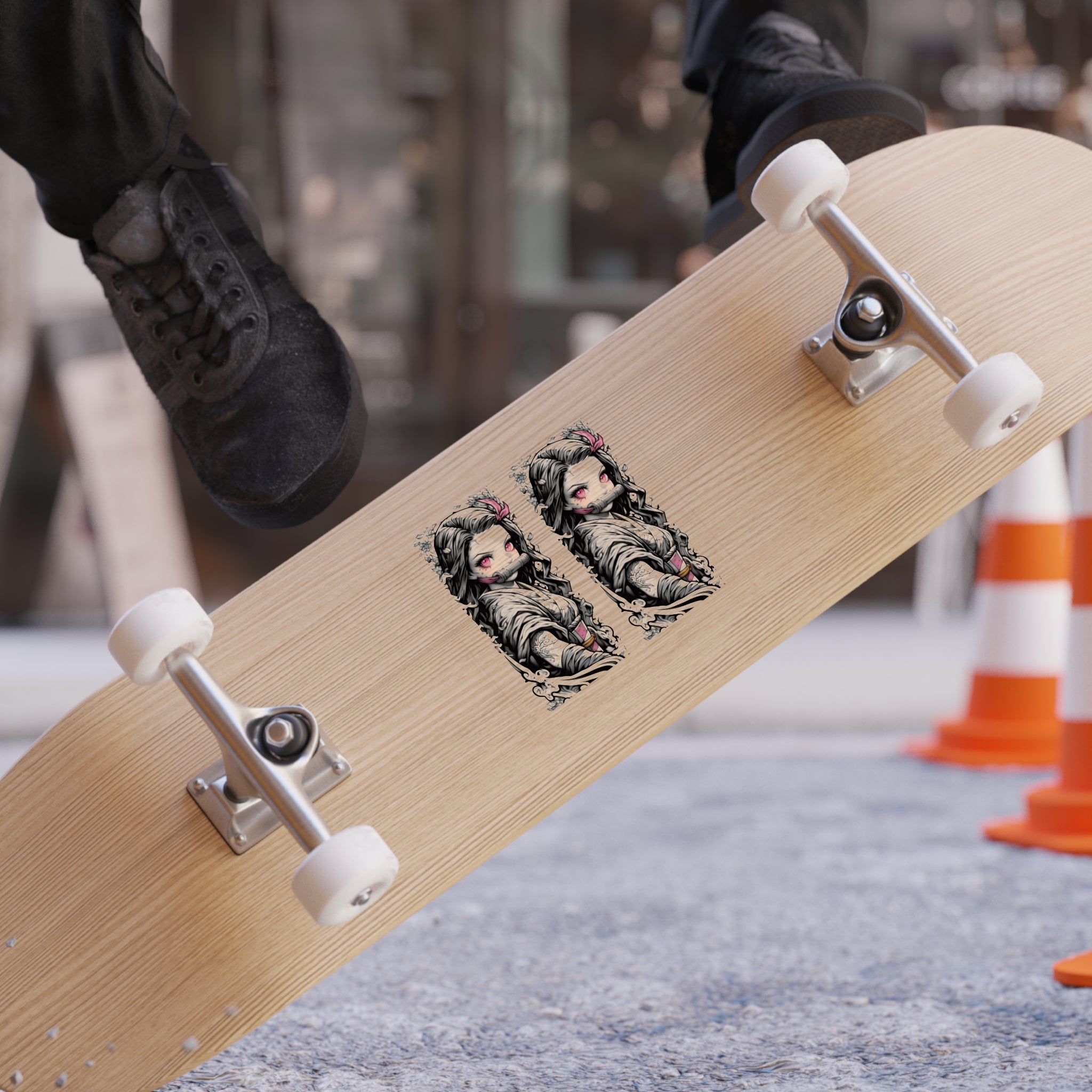 Nezuko Kamado Tattoo Art Style Sticker