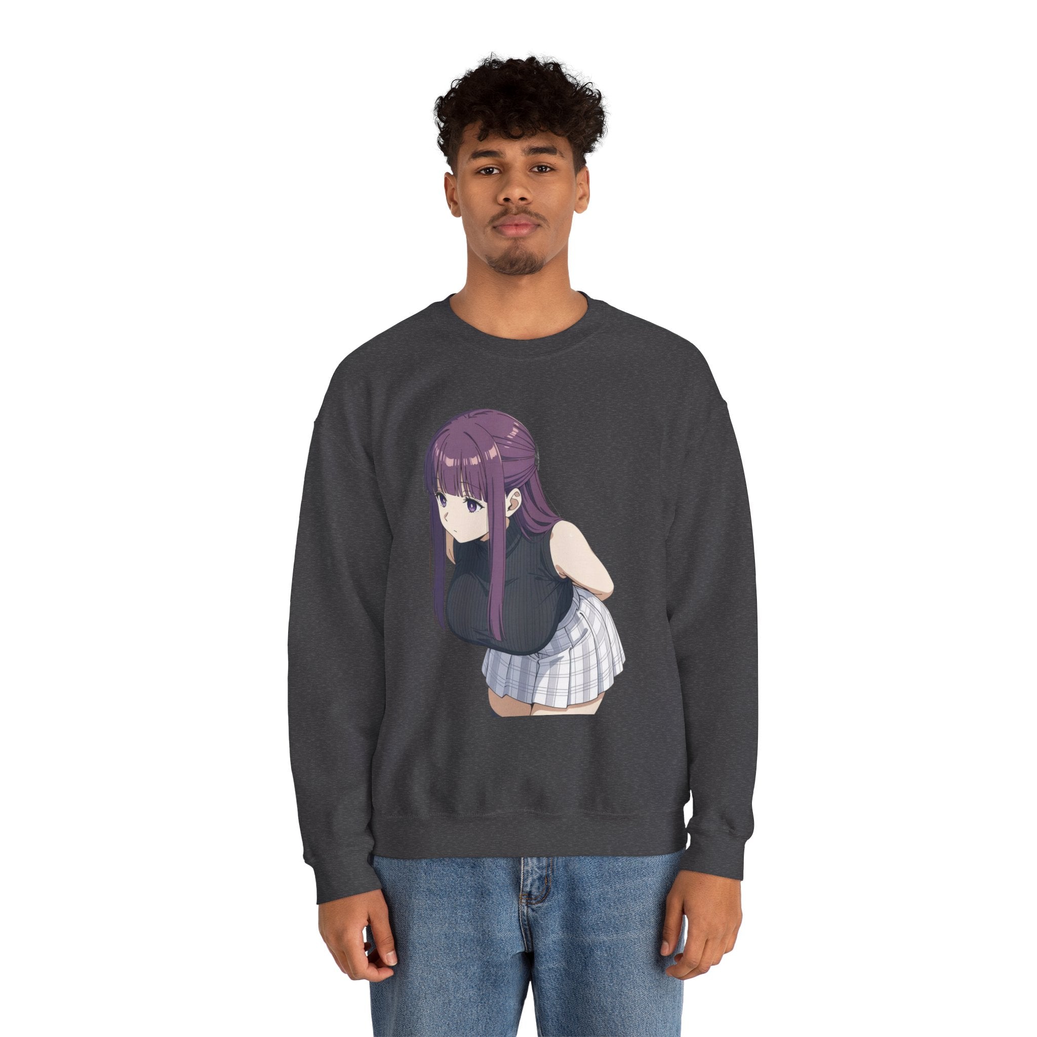 Fern Anime Unisex Heavy Blend™ Crewneck Sweatshirt