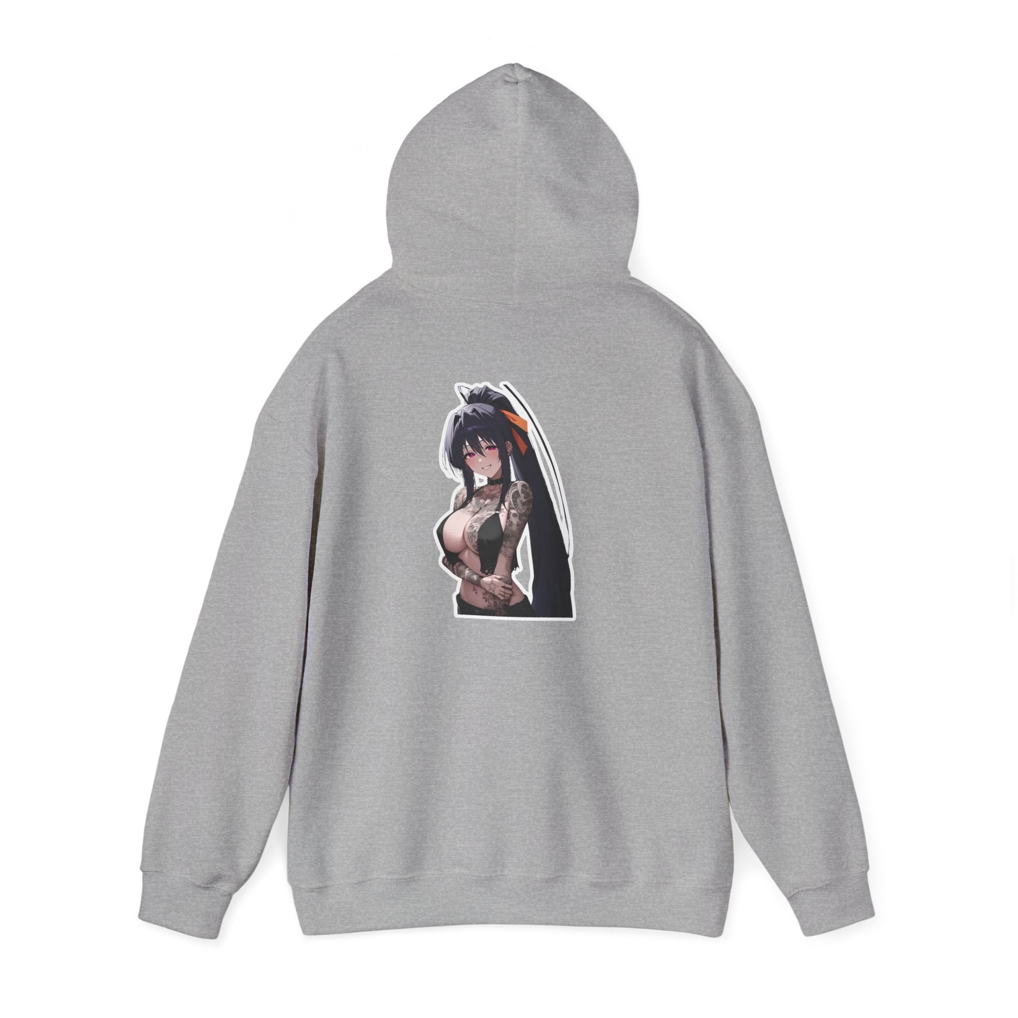 Akeno Himejima Gothic Tattooed Unisex Heavy Blend™ Hooded Sweatshirt