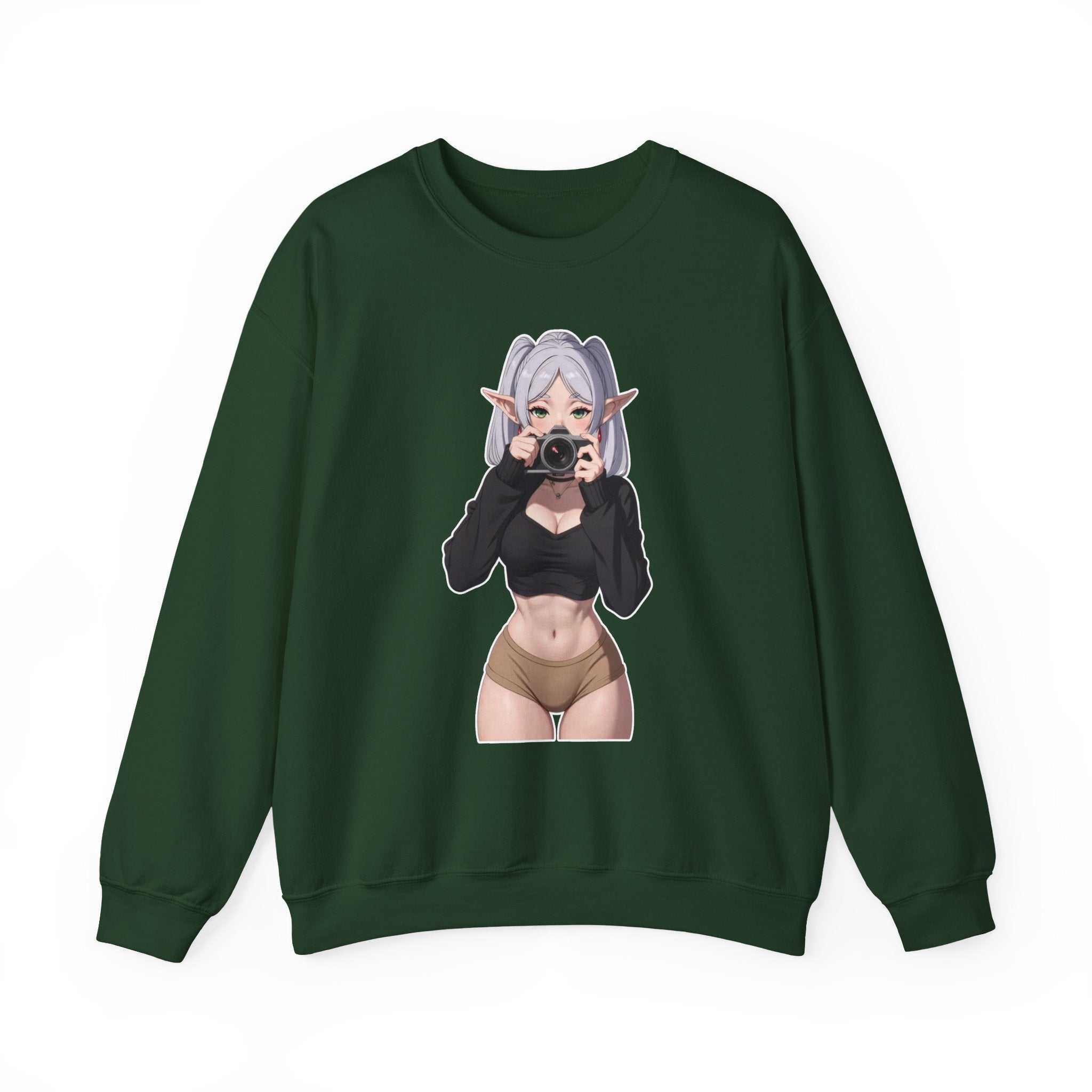 Frieren Cute Unisex Heavy Blend™ Crewneck Sweatshirt