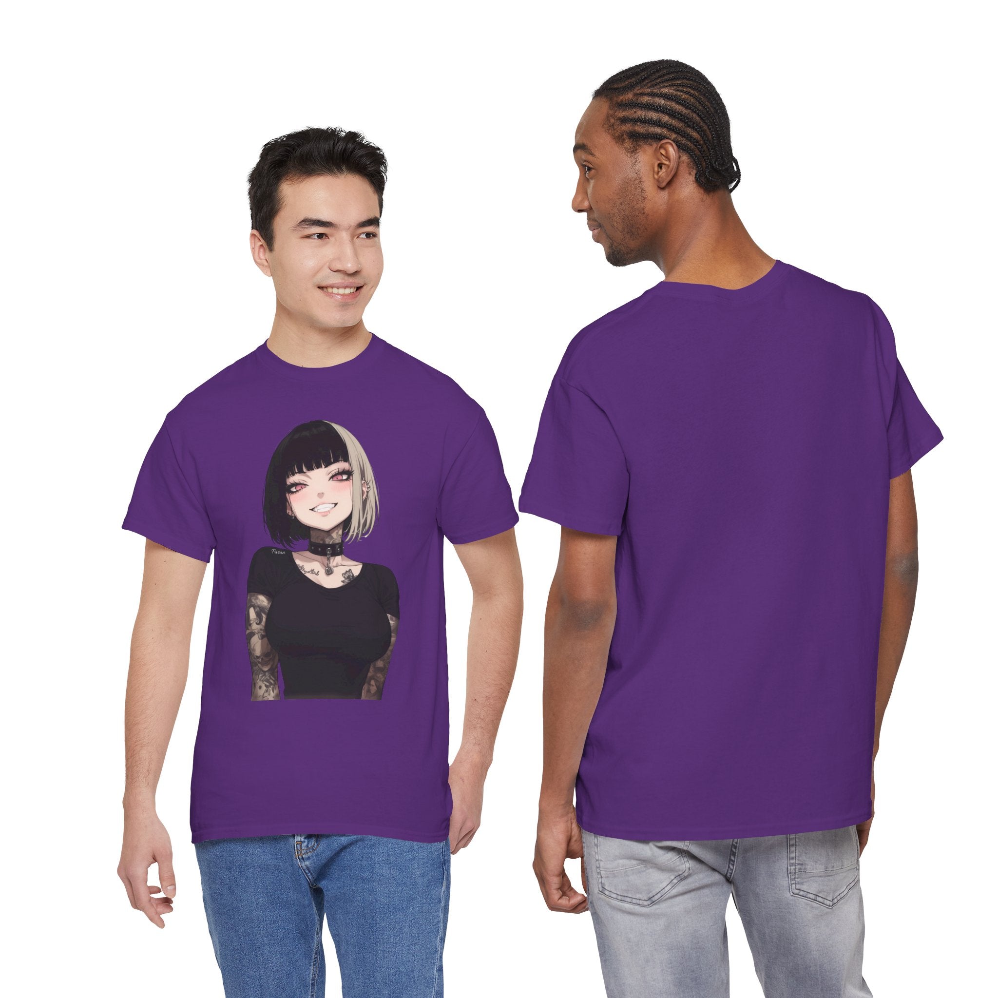 Himiko Toga Gothic Tattooed Style Heavy Cotton Tee