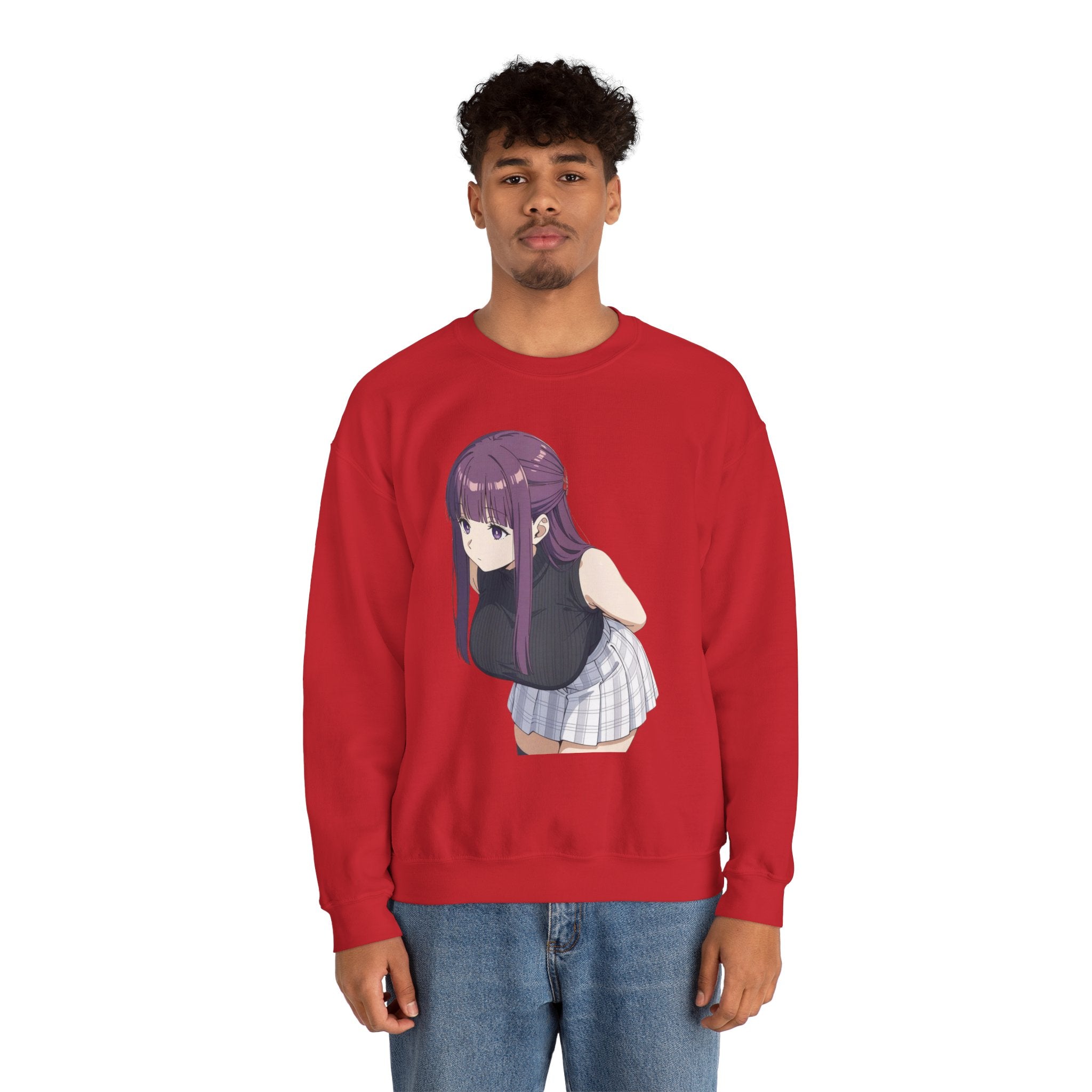 Fern Anime Unisex Heavy Blend™ Crewneck Sweatshirt