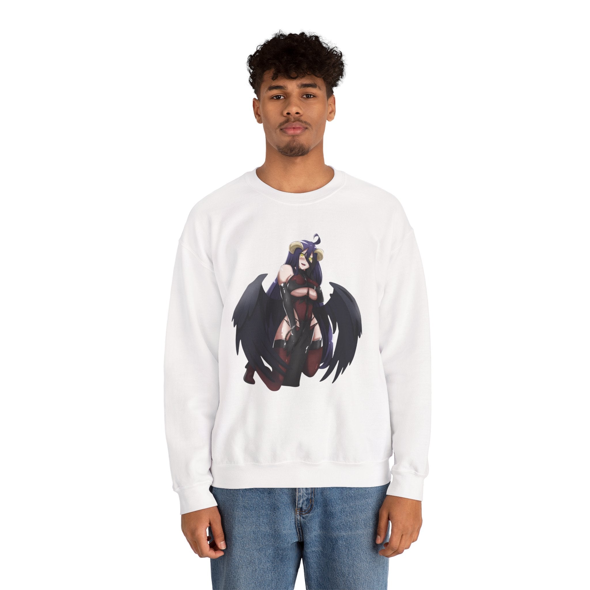 Albedo Gothic Unisex Heavy Blend™ Crewneck Sweatshirt