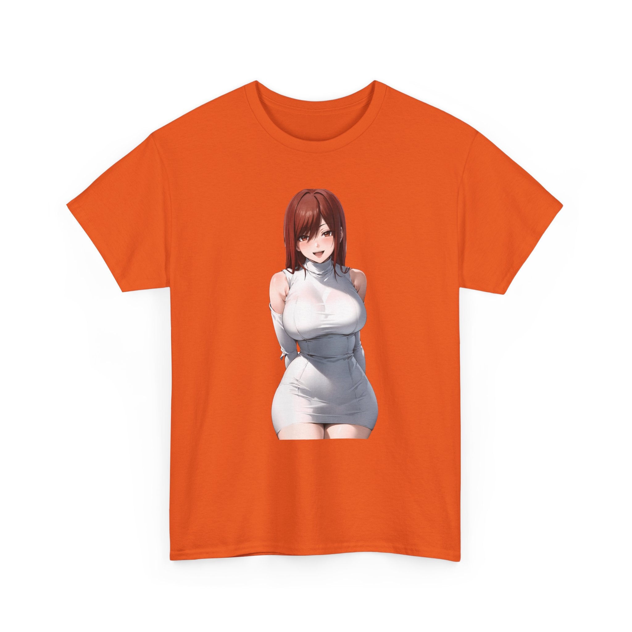Ezra Scarlet Charming White Dress Anime Unisex Heavy Cotton Tee