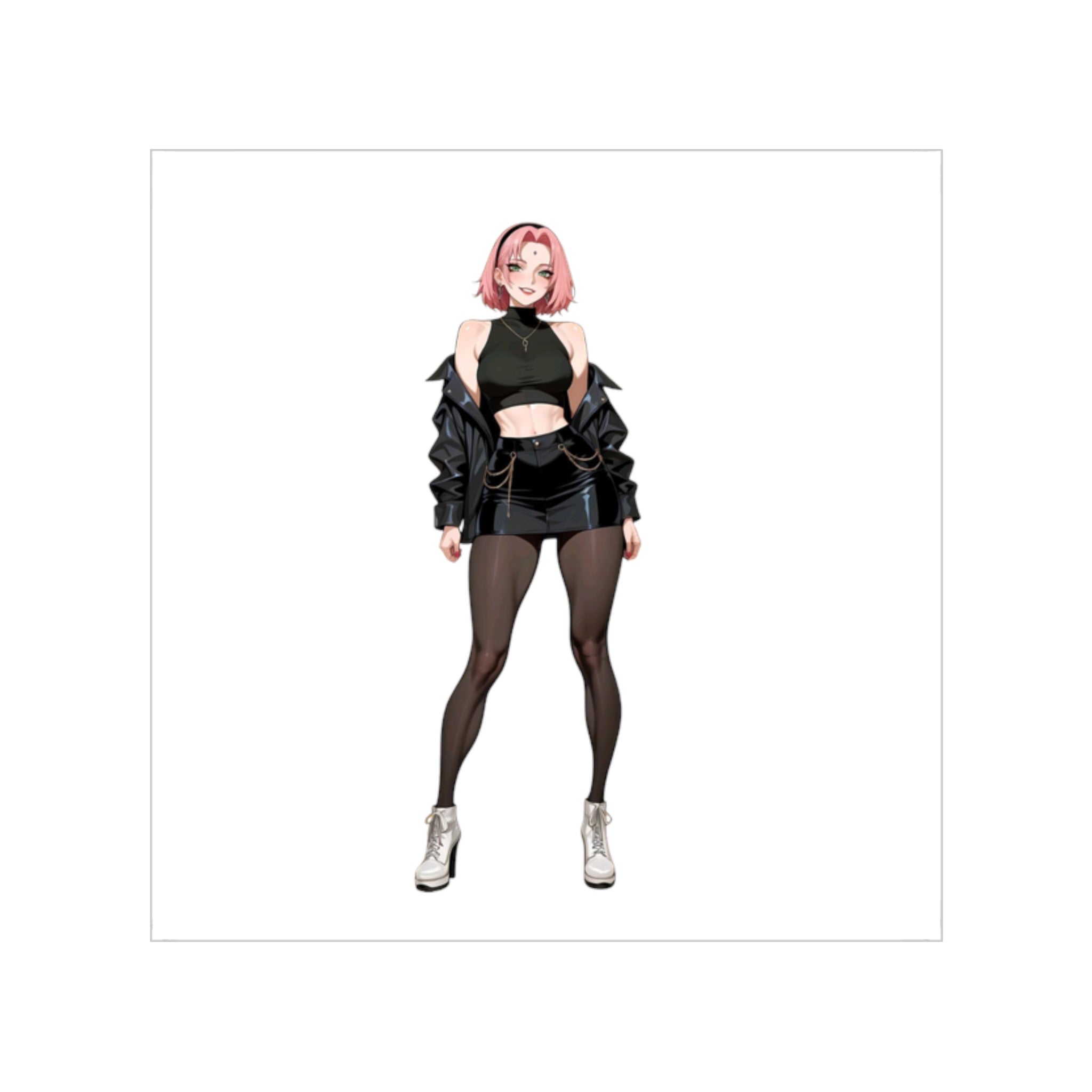 Haruno Sakura Modern Waifu Sticker
