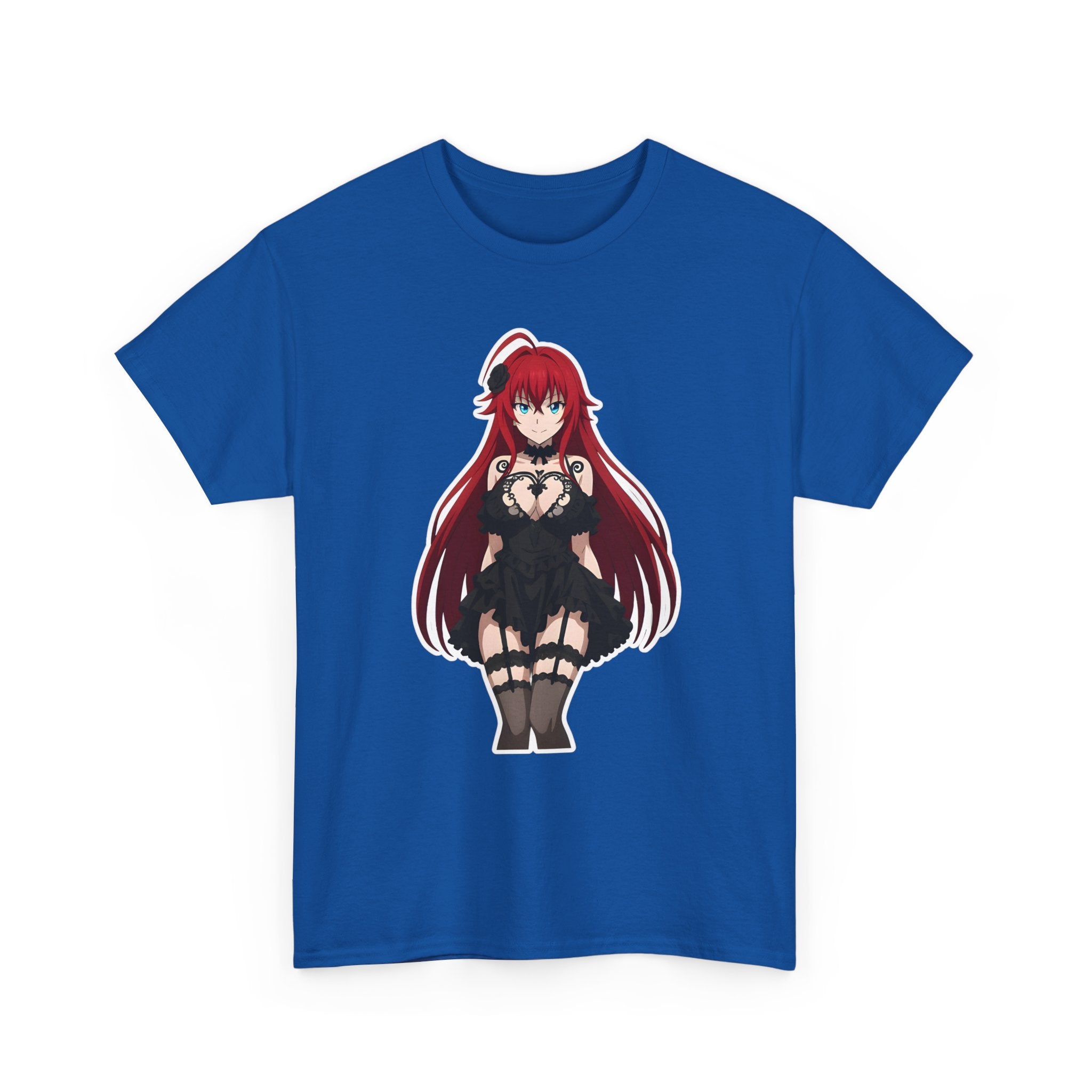 Rias Gremory Gothic Style Waifu Unisex Heavy Cotton Tee