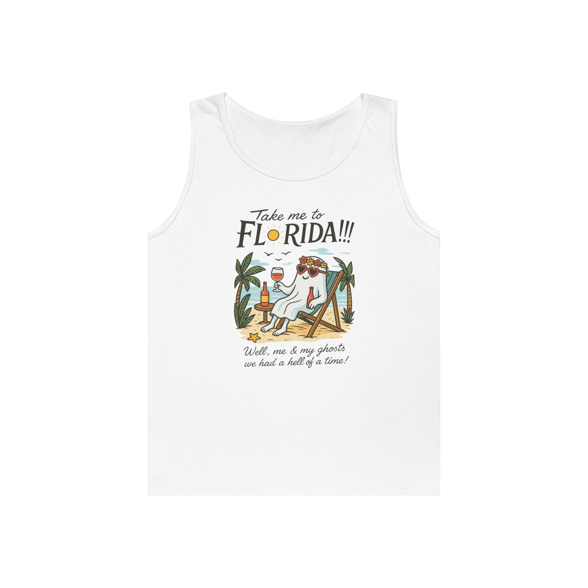 Take Me To Forida Unisex Heavy Cotton Tank Top
