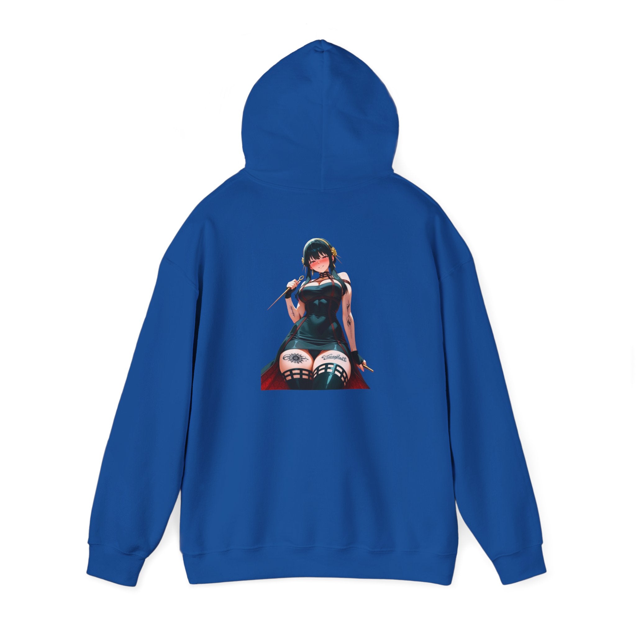 Yor Forger Assassin Gothic Tattooed Unisex Heavy Blend™ Hooded Sweatshirt
