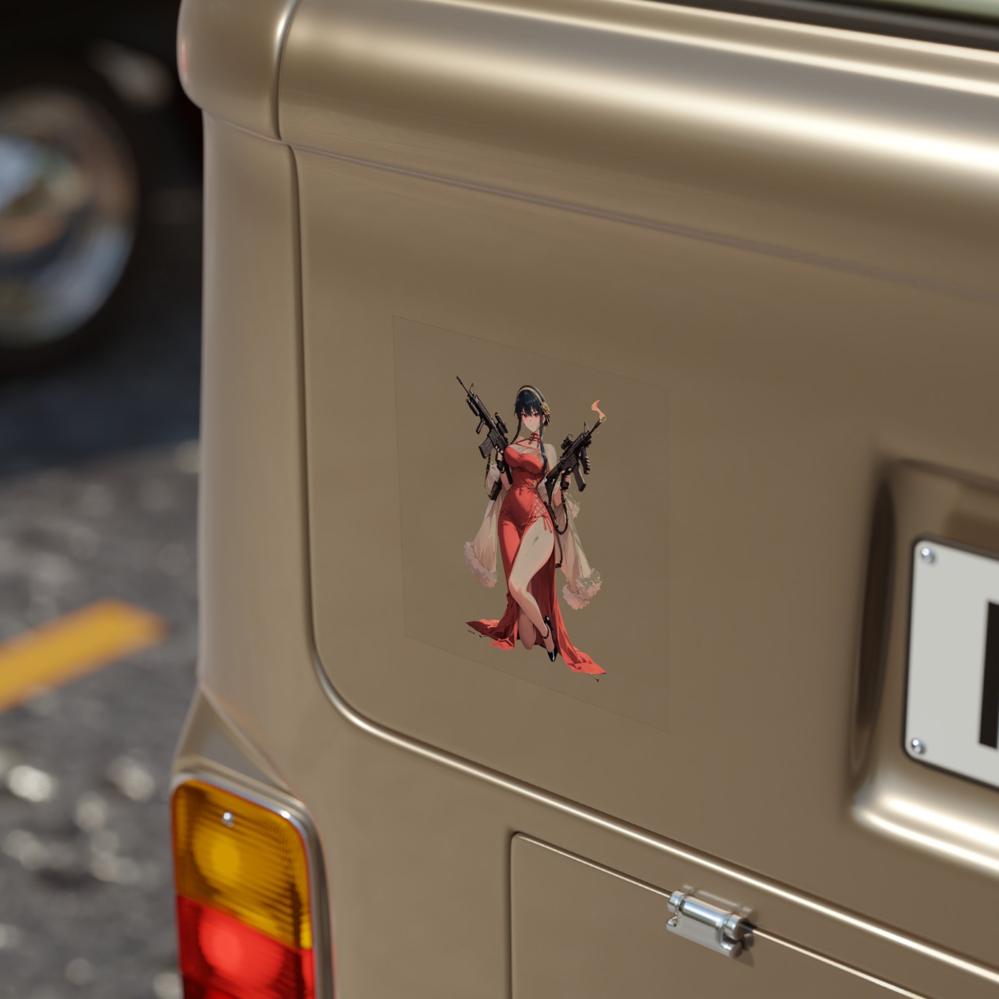 Yor Forger Tactical Waifu Sticker