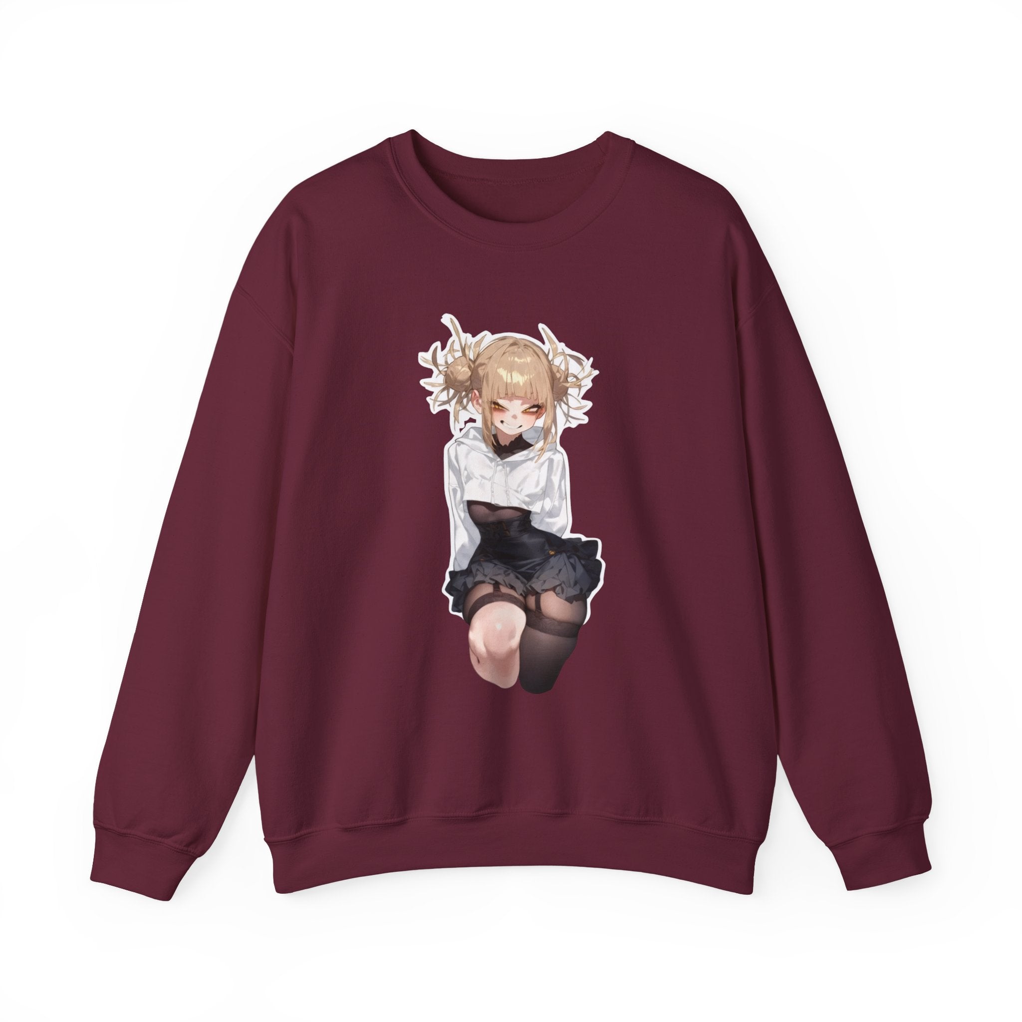 Himiko Toga Crazy Aesthetic Unisex Heavy Blend™ Crewneck Sweatshirt