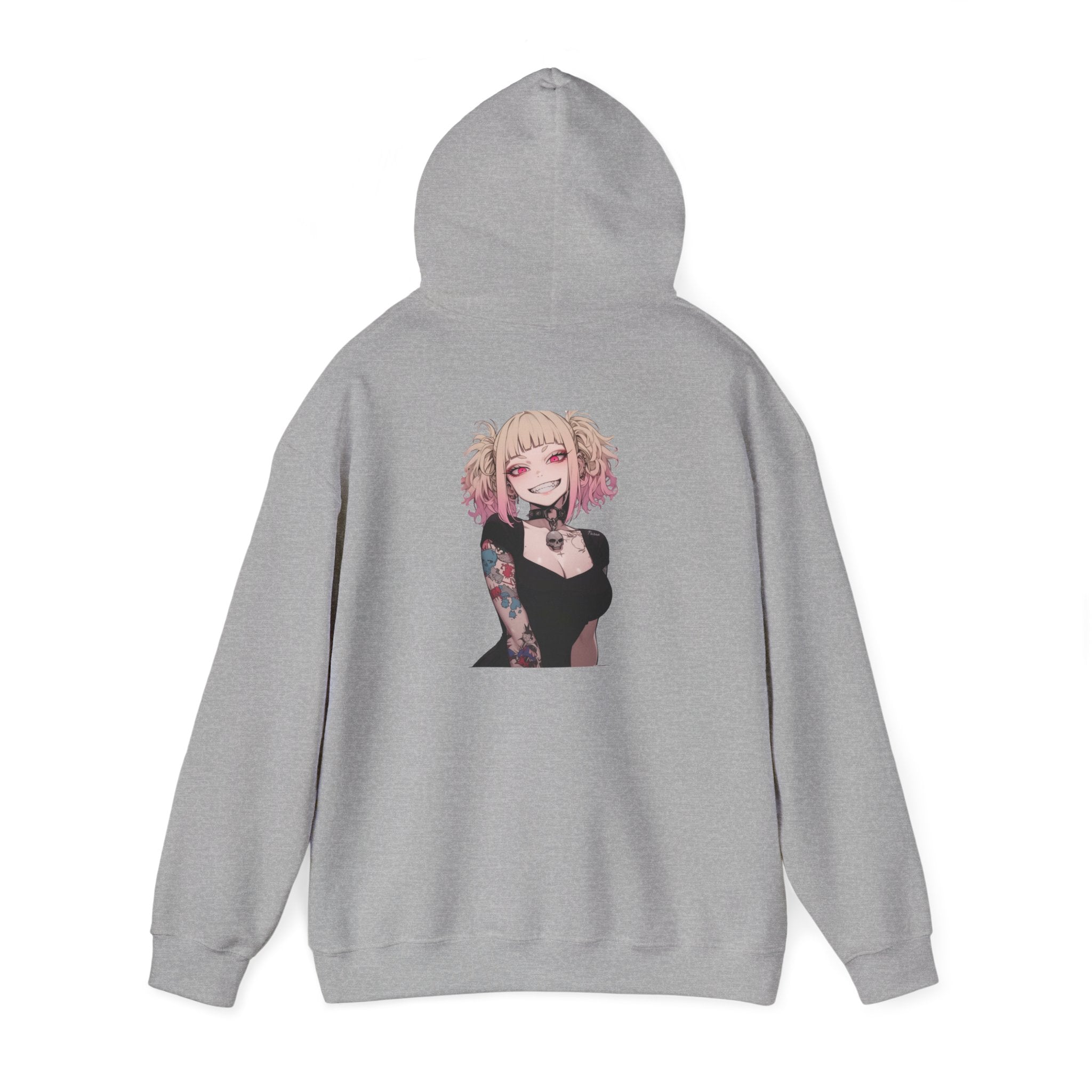 Gothic Himiko Toga Tattooed Crazy Unisex Heavy Blend™ Hooded Sweatshirt