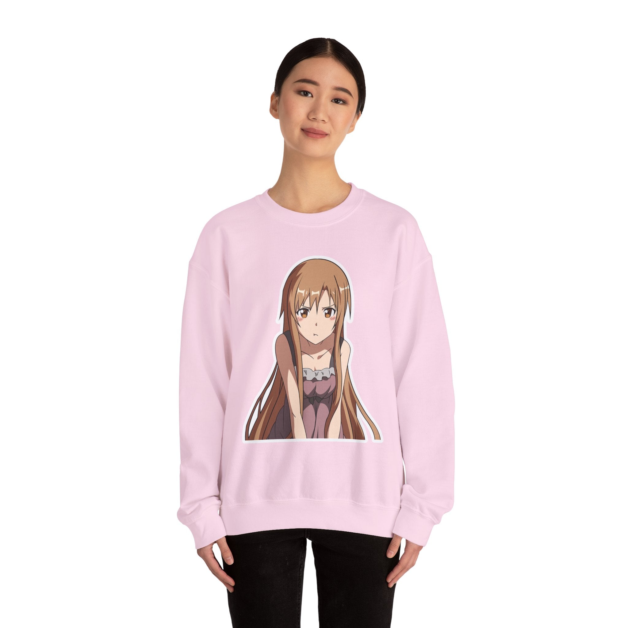 Asuna Yuuki Waifu Unisex Heavy Blend™ Crewneck Sweatshirt