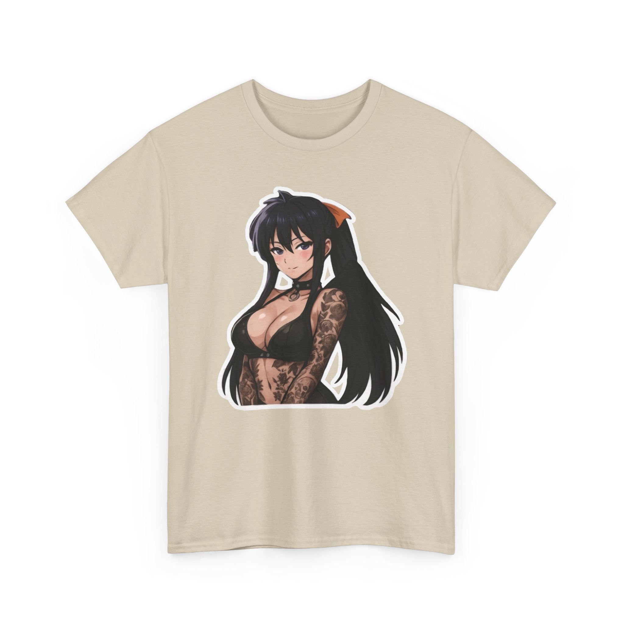 Akeno Himejima Unisex Heavy Cotton Tee