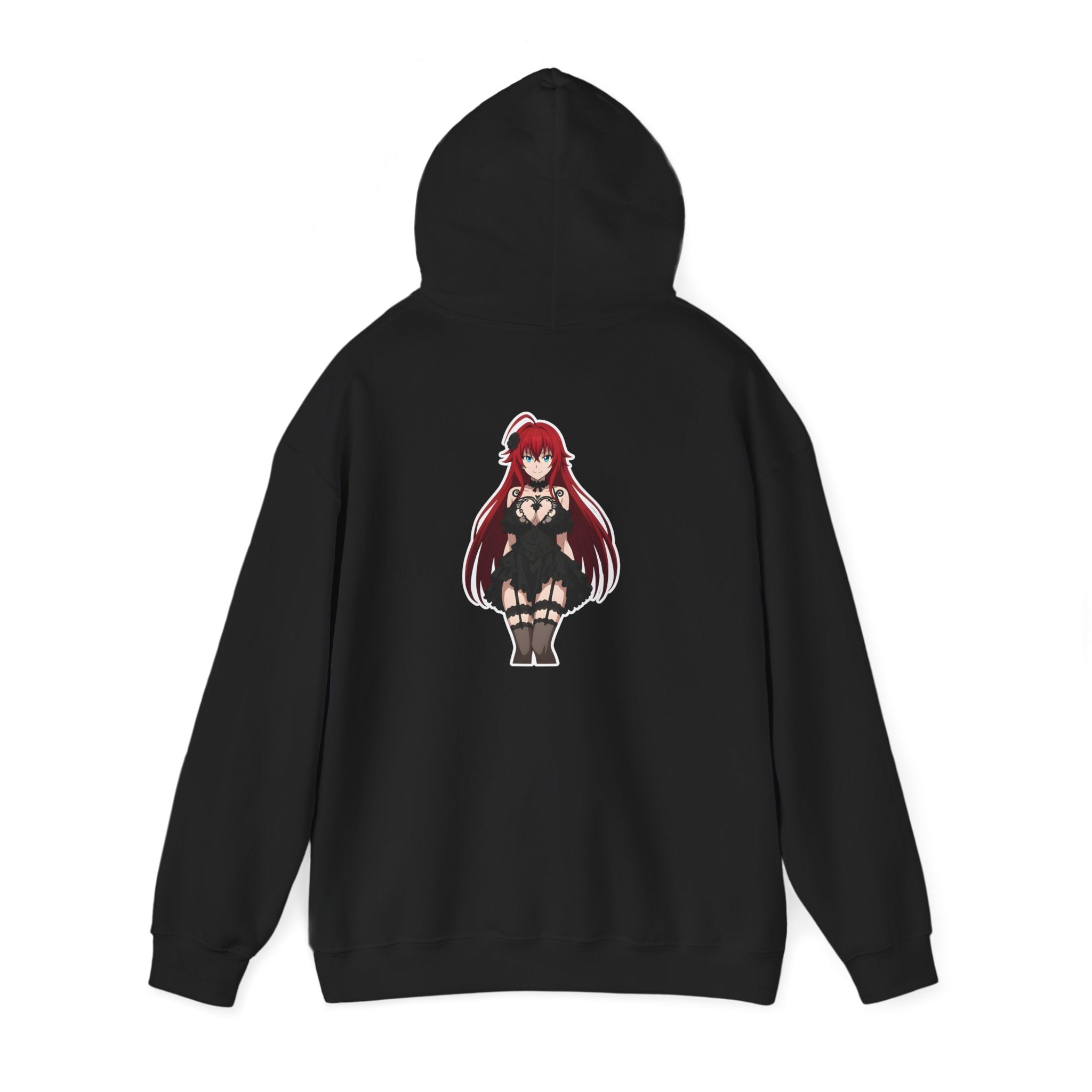 Rias Gremory Gothic Style Waifu Unisex Heavy Blend™ Hooded Sweatshirt