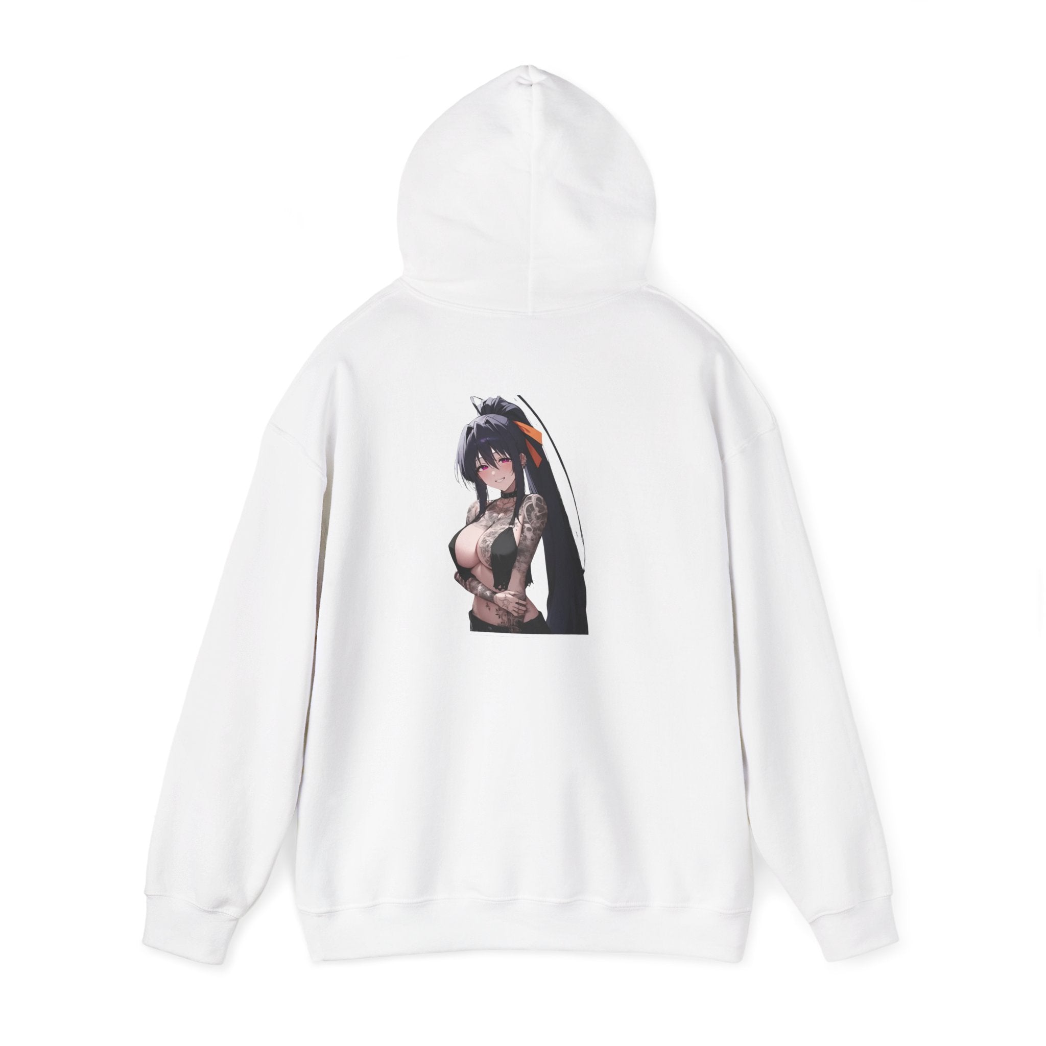 Akeno Himejima Gothic Tattooed Unisex Heavy Blend™ Hooded Sweatshirt