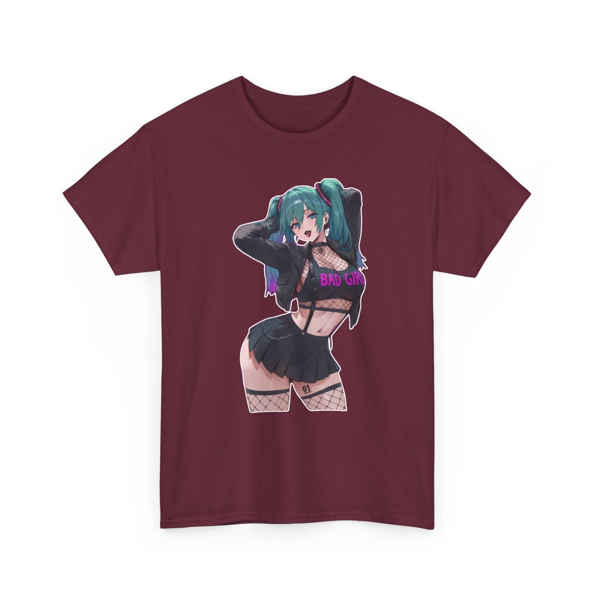 Hatsune Miku Baddie Unisex Heavy Cotton Tee