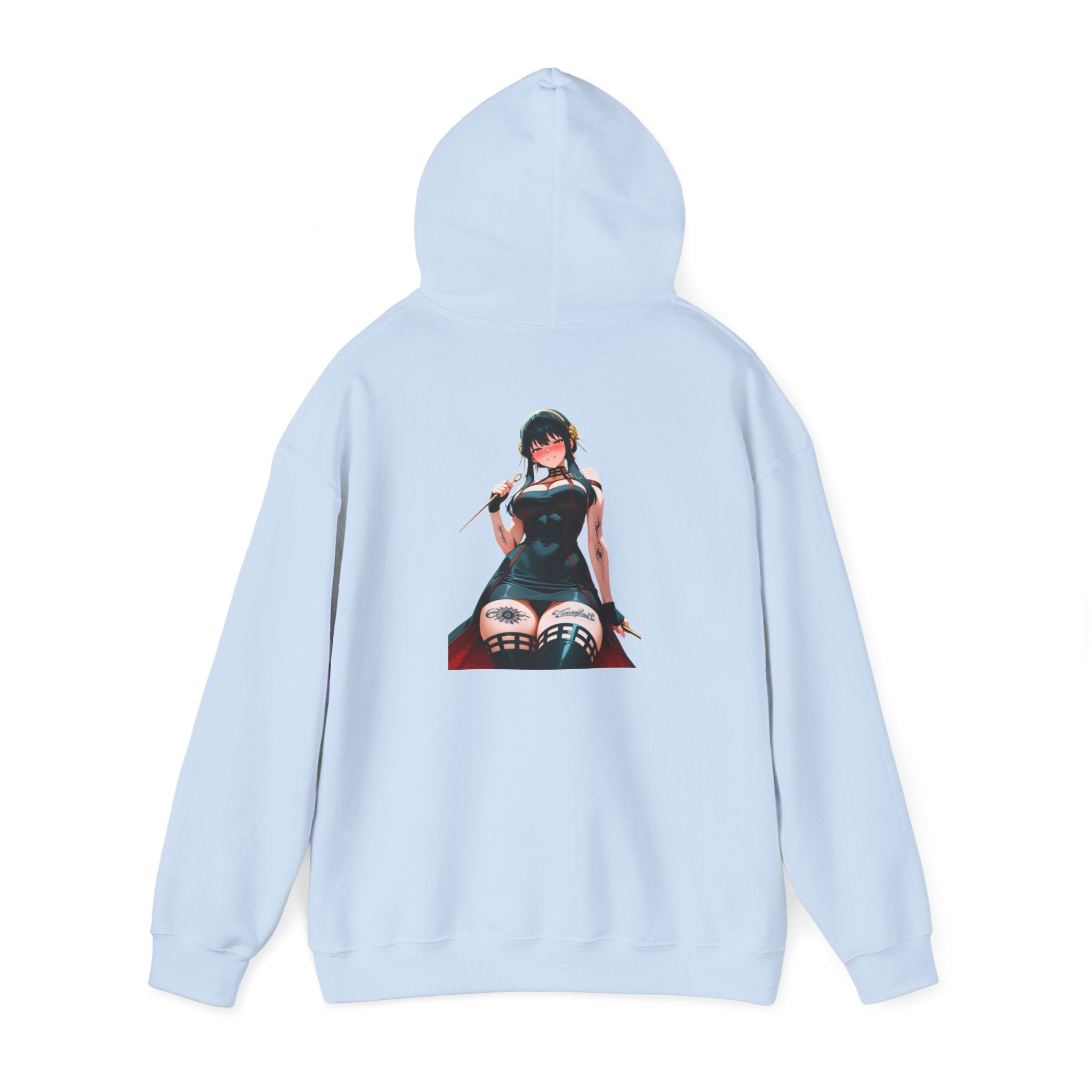 Yor Forger Assassin Gothic Tattooed Unisex Heavy Blend™ Hooded Sweatshirt