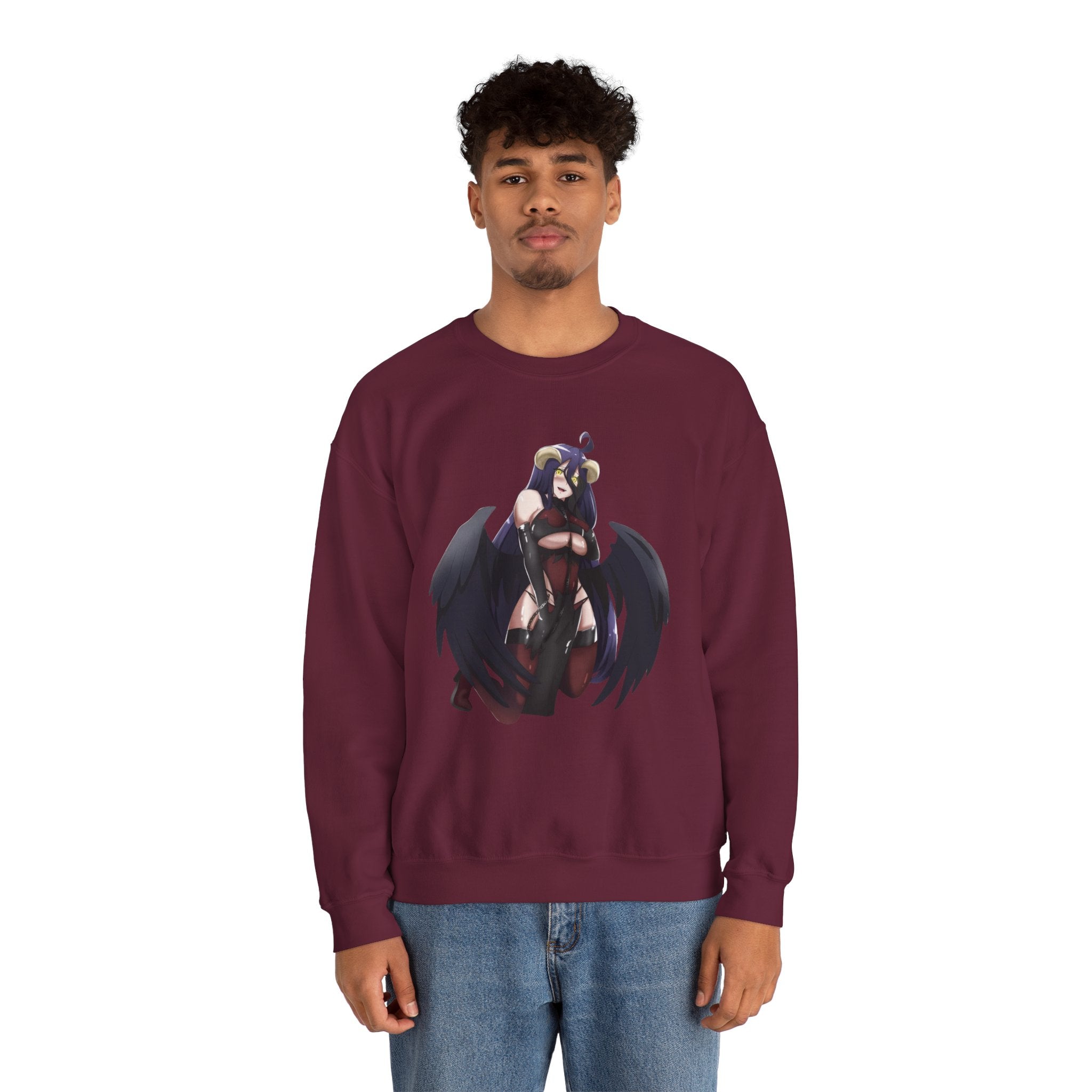 Albedo Gothic Unisex Heavy Blend™ Crewneck Sweatshirt