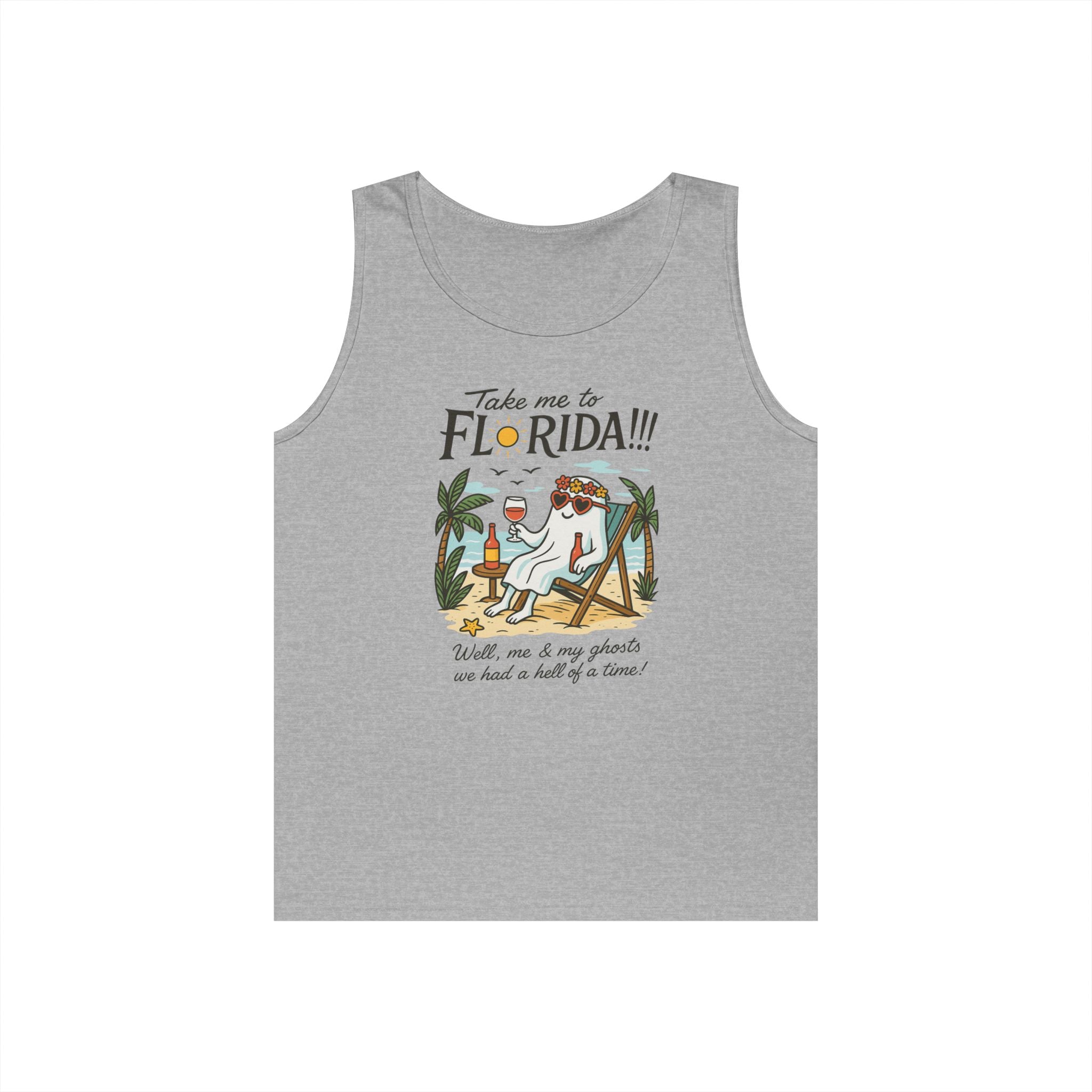 Take Me To Forida Unisex Heavy Cotton Tank Top