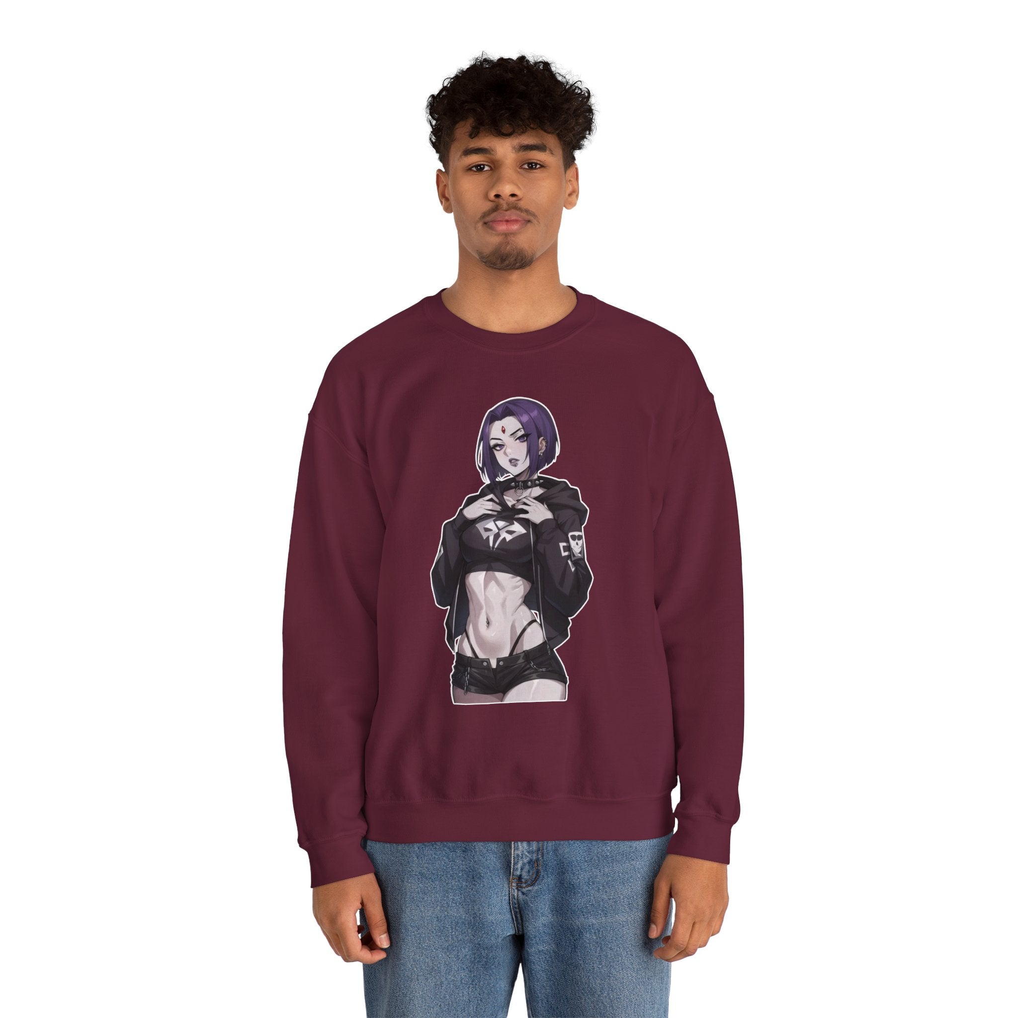 Raven Alternative Gothic Unisex Heavy Blend™ Crewneck Sweatshirt