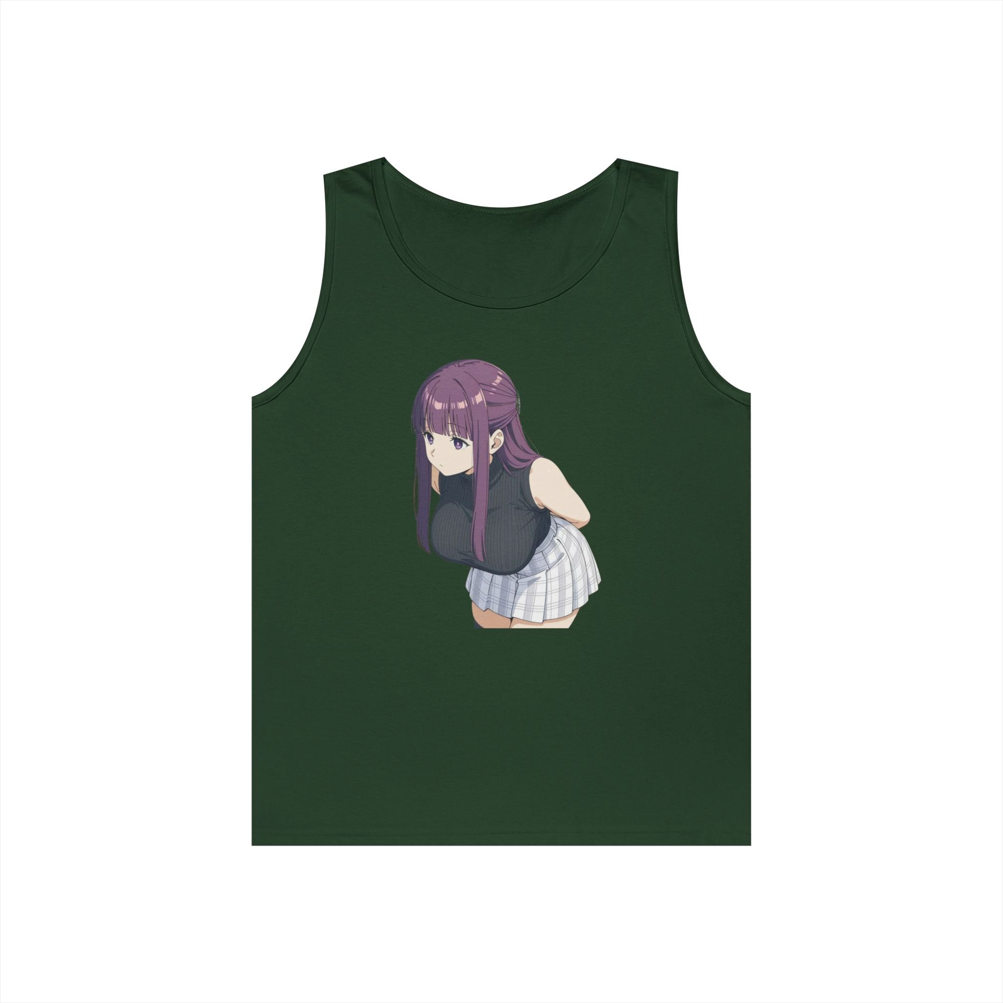 Fern Anime Heavy Cotton Tank Top