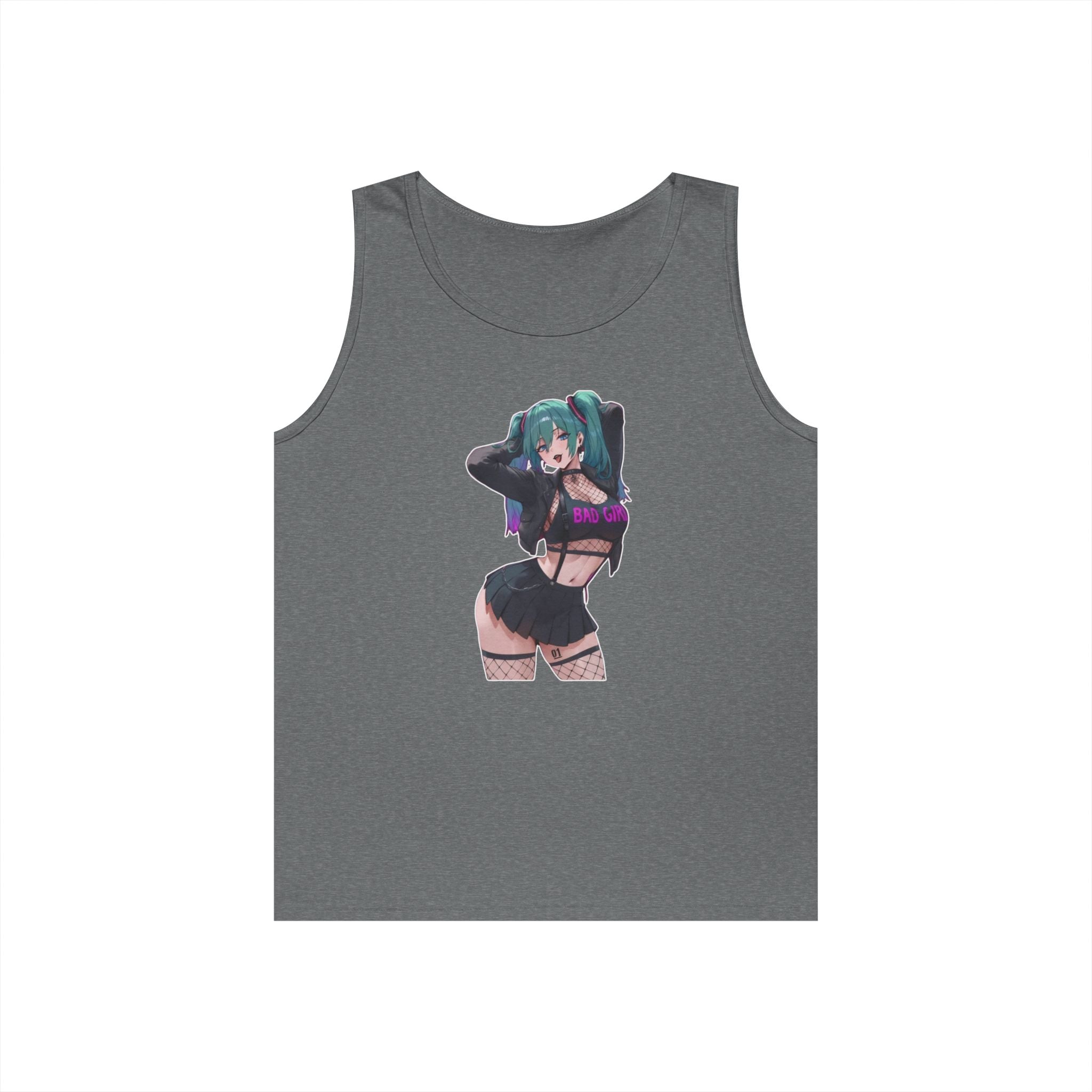 Hatsune Miku Baddie Heavy Cotton Tank Top