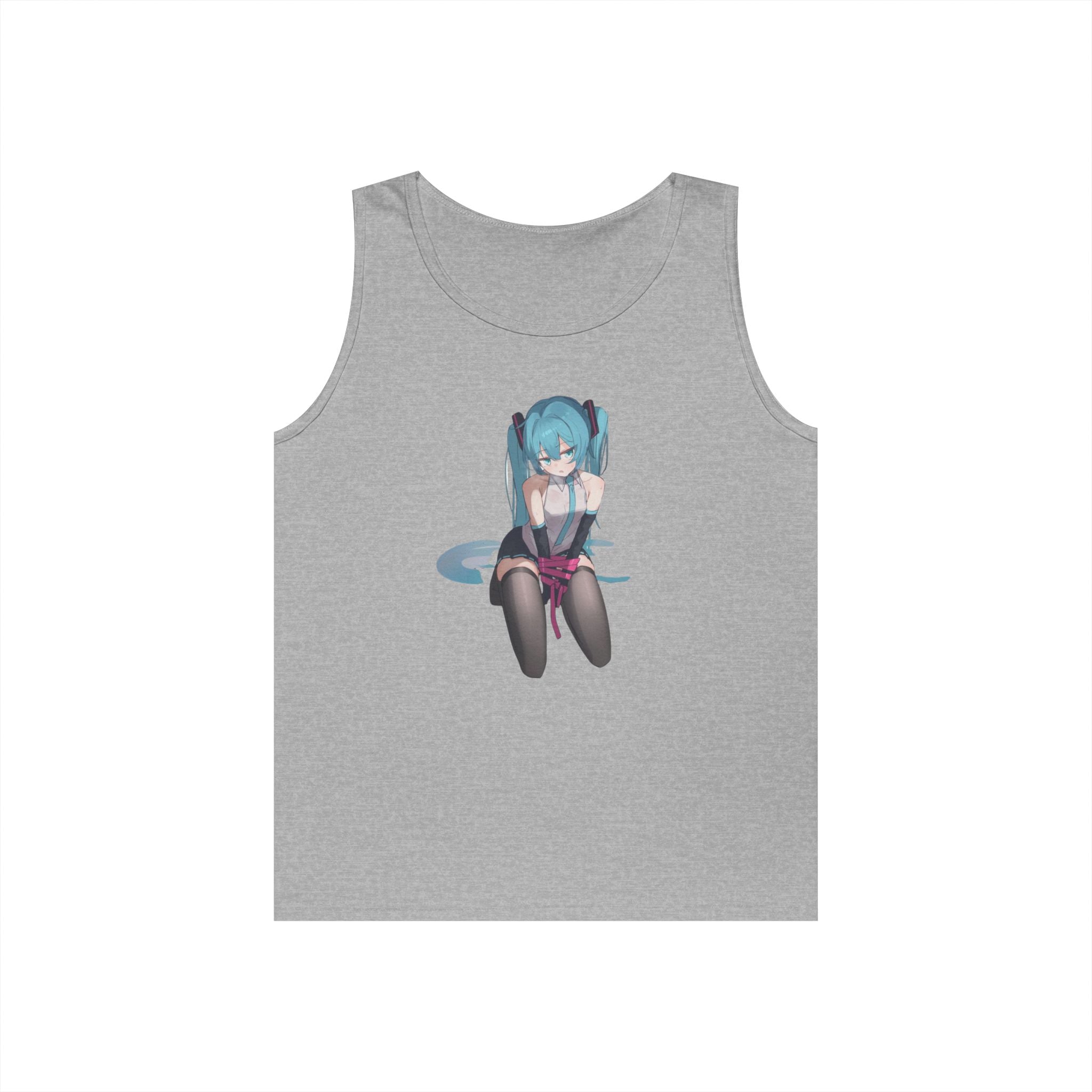 Hatsune Miku Bound Cute Anime Heavy Cotton Tank Top