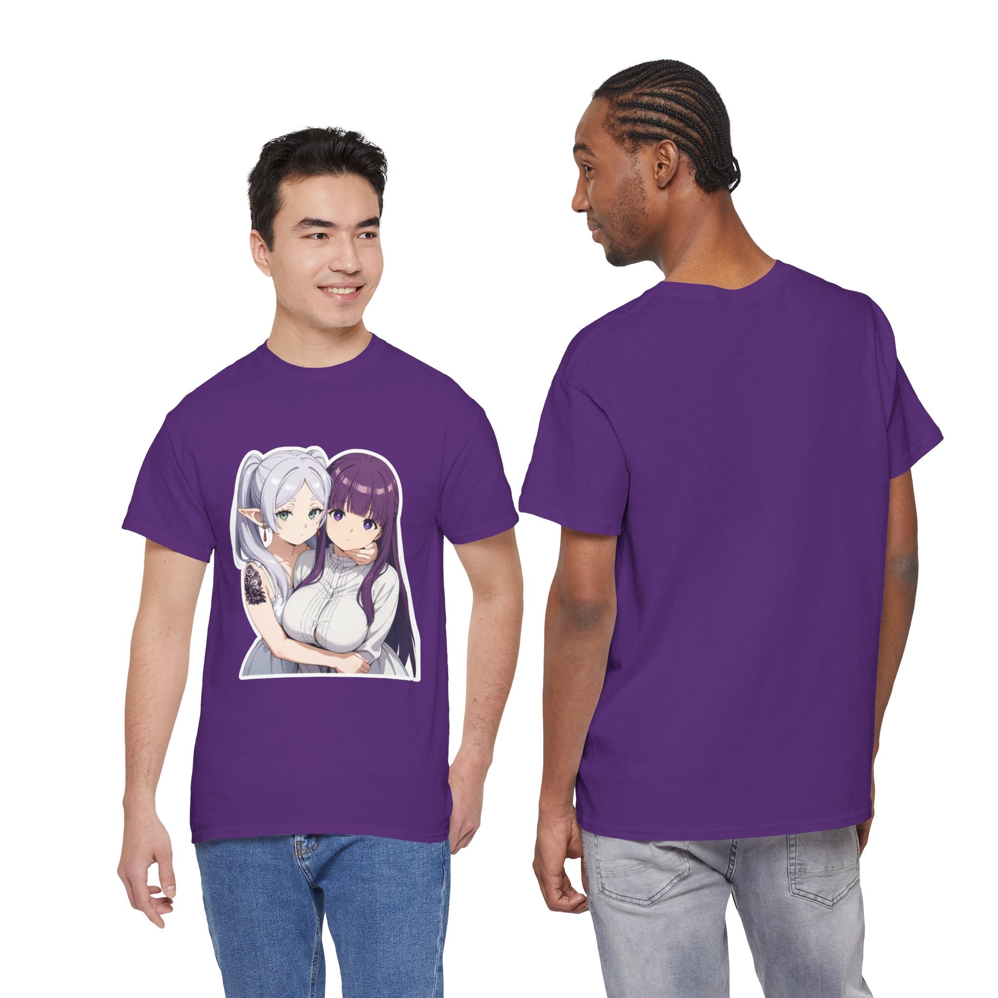 Fern x Frieren Waifu Heavy Cotton Tee