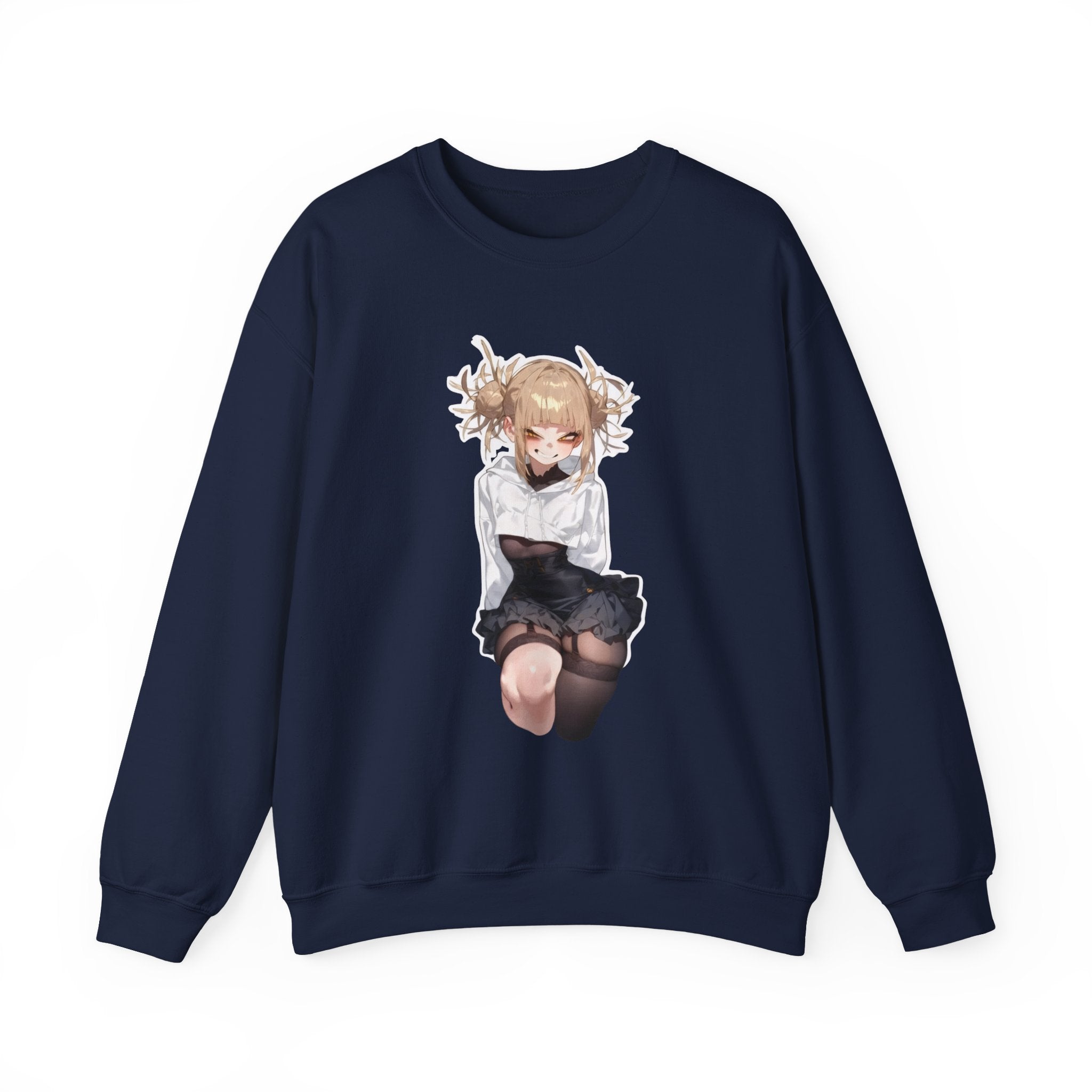 Himiko Toga Crazy Aesthetic Unisex Heavy Blend™ Crewneck Sweatshirt
