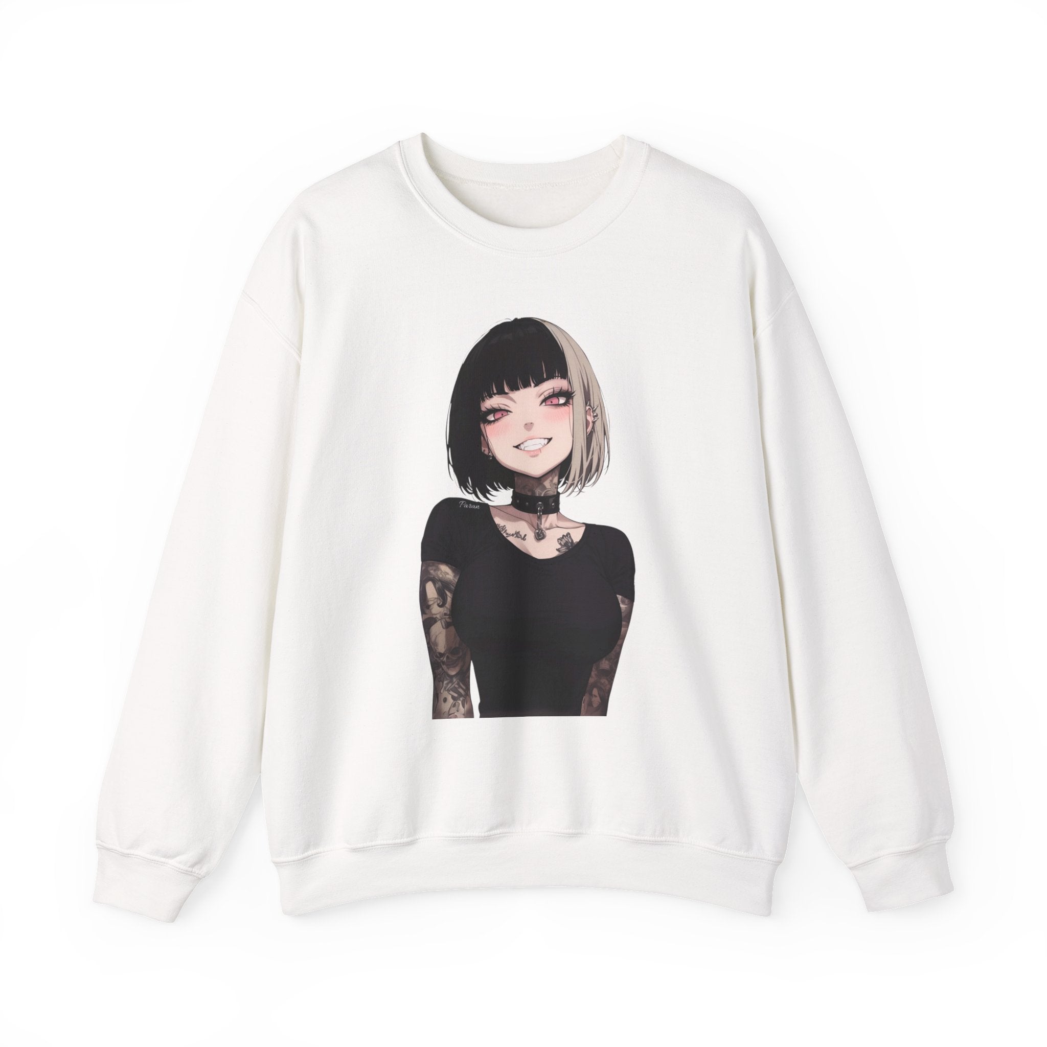 Himiko Toga Gothic Tattooed Style Unisex Heavy Blend™ Crewneck Sweatshirt