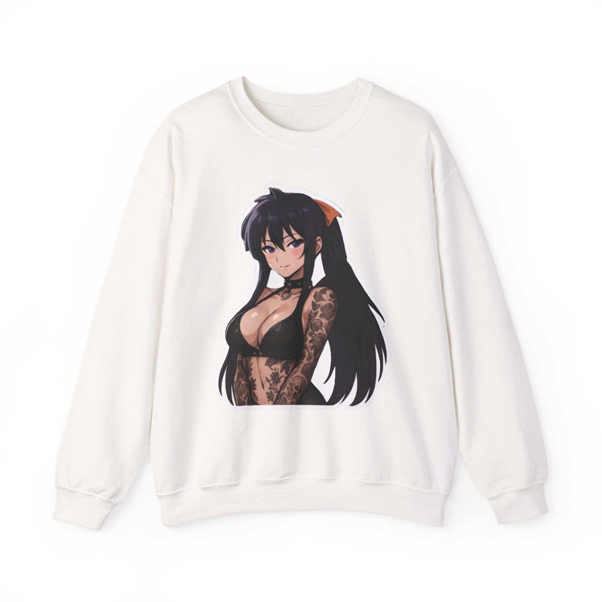 Akeno Himejima Unisex Heavy Blend™ Crewneck Sweatshirt