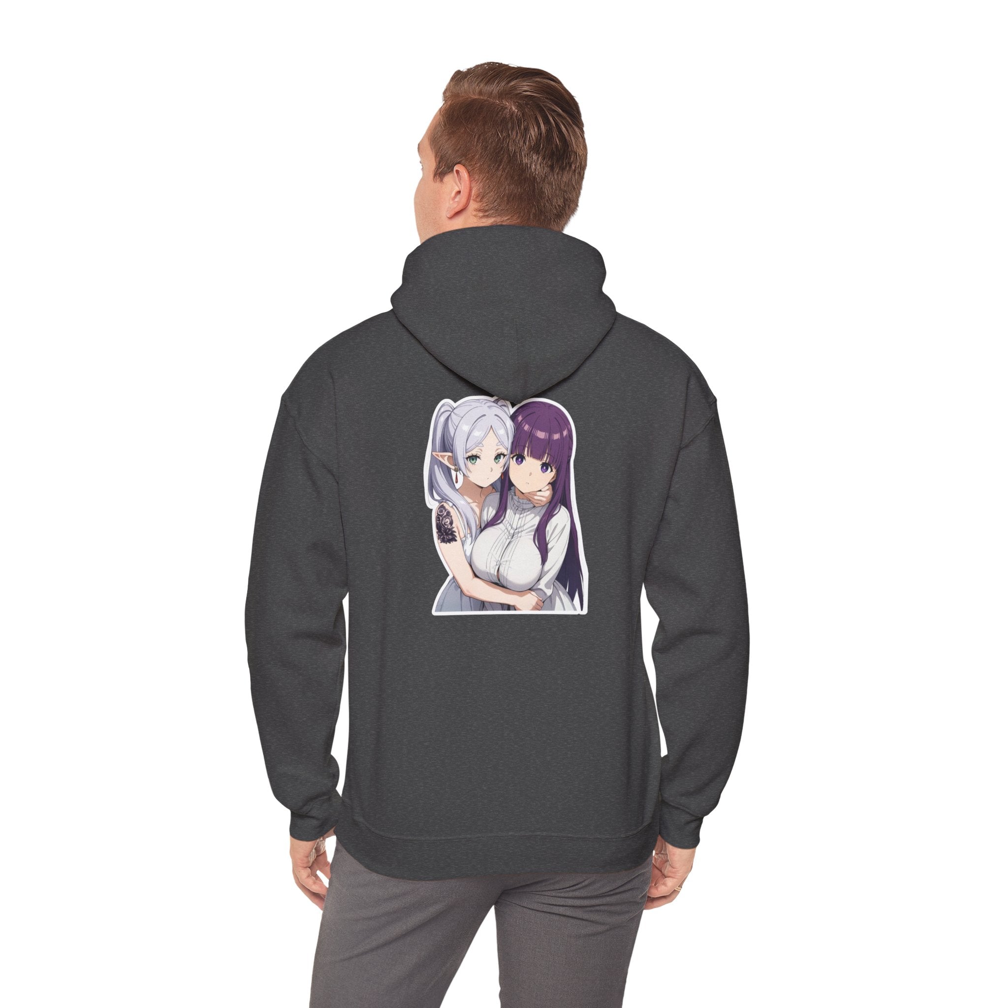 Fern x Frieren Waifu Unisex Heavy Blend™ Hooded Sweatshirt