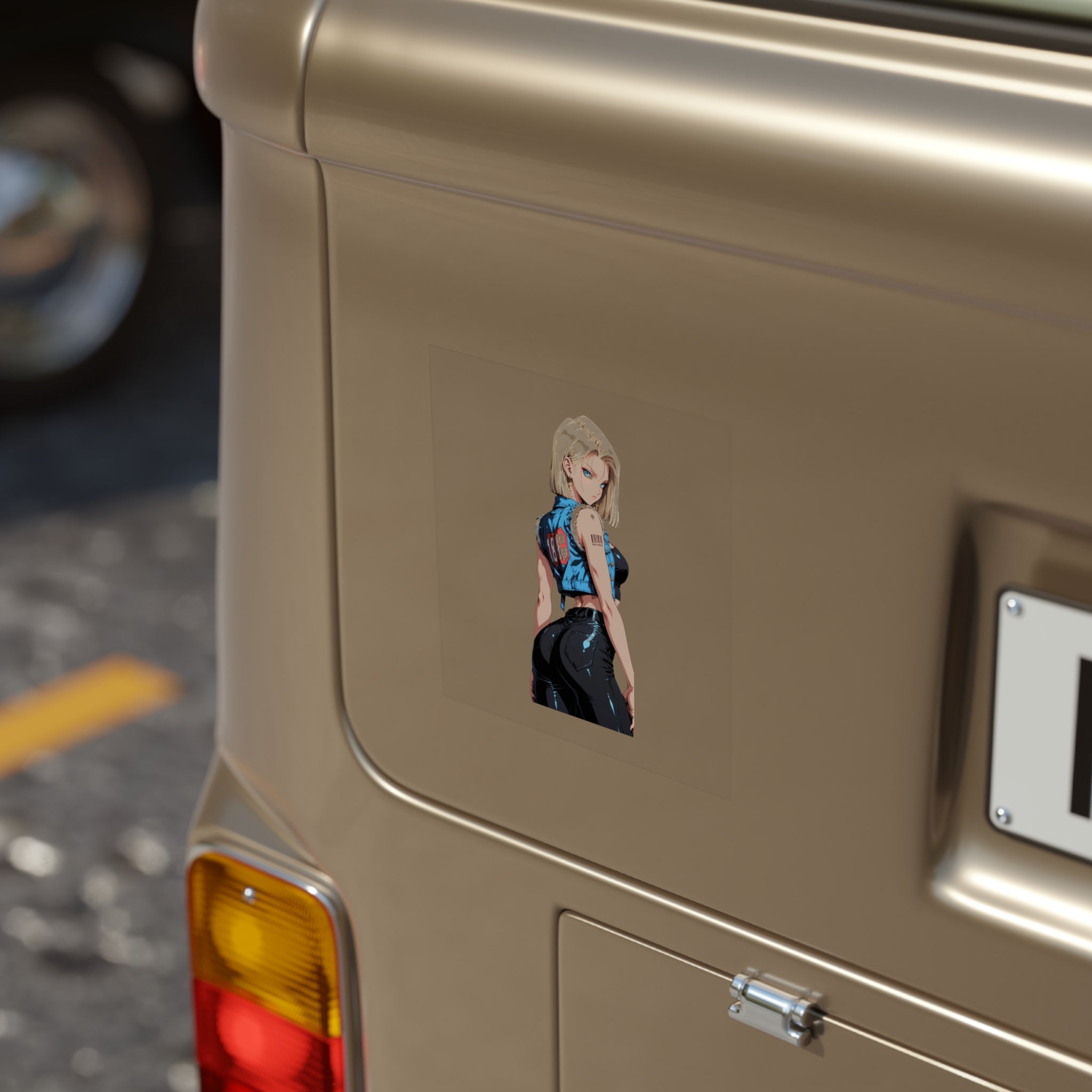 Android 18 Waifu Sticker