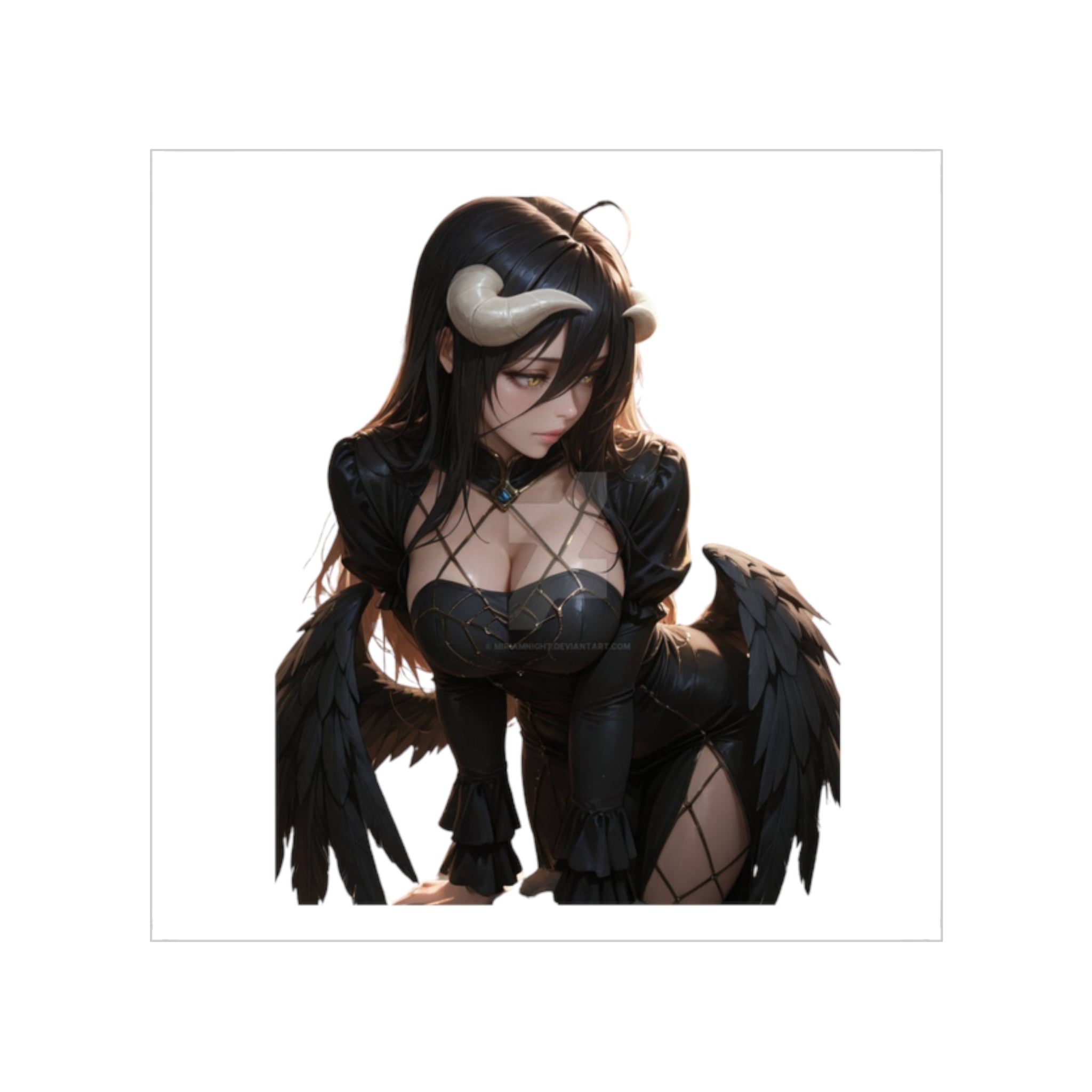 Dark Angel - Albedo (Overlord) Sticker