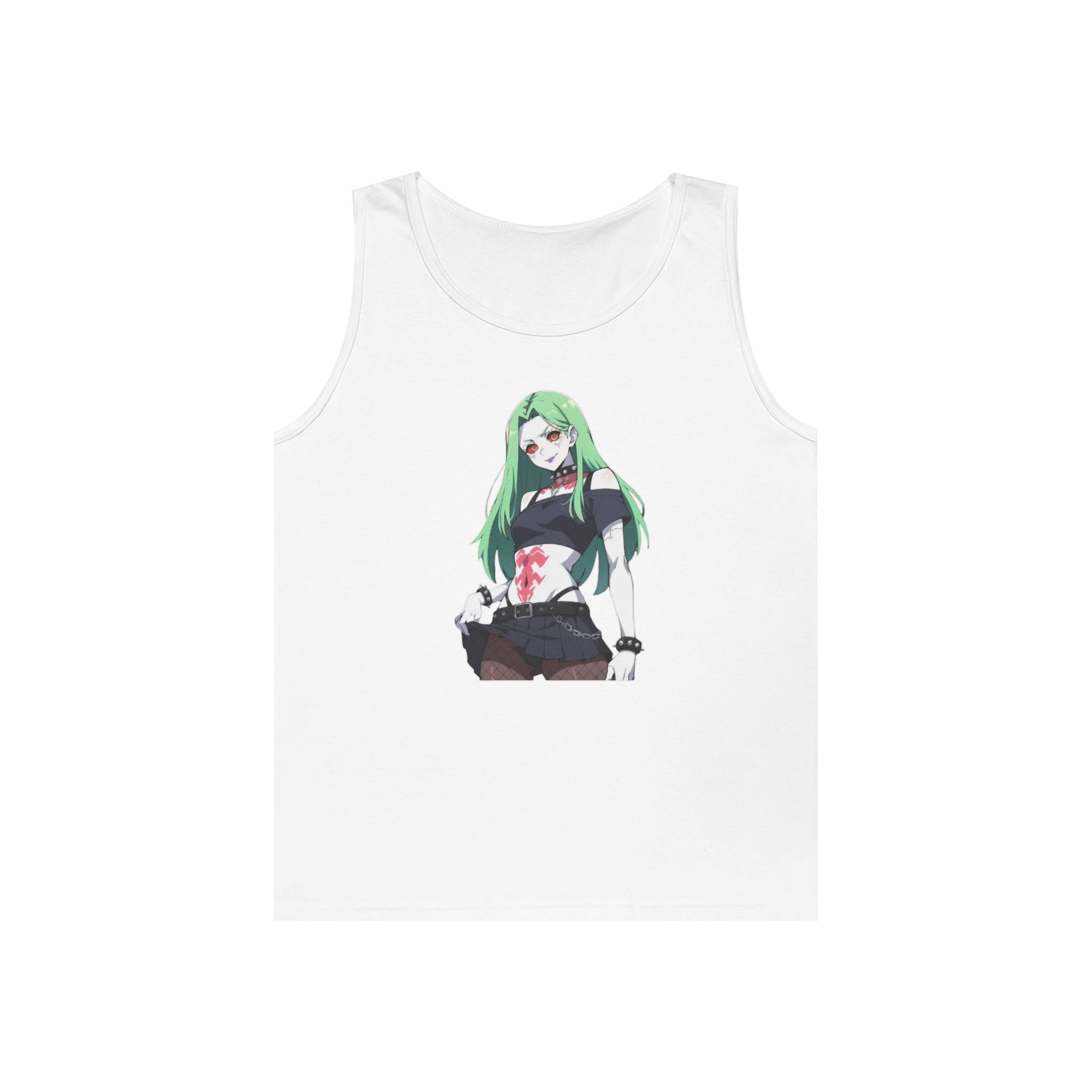 Rebecca Cyberpunk Futuristic Heavy Cotton Tank Top