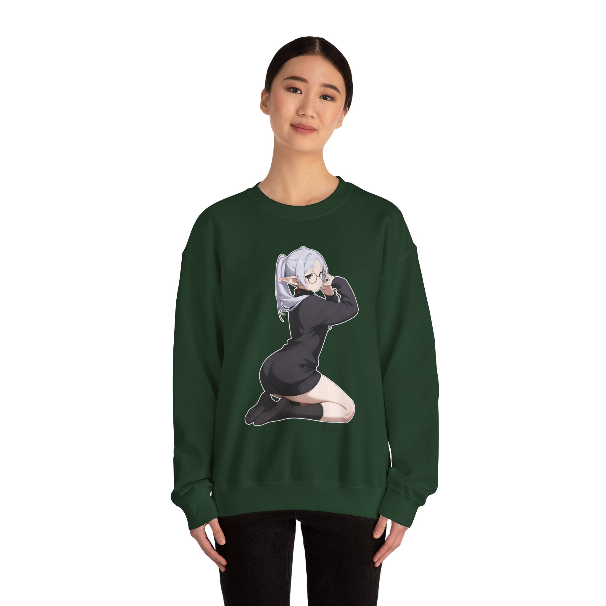 Cute Frieren Unisex Heavy Blend™ Crewneck Sweatshirt
