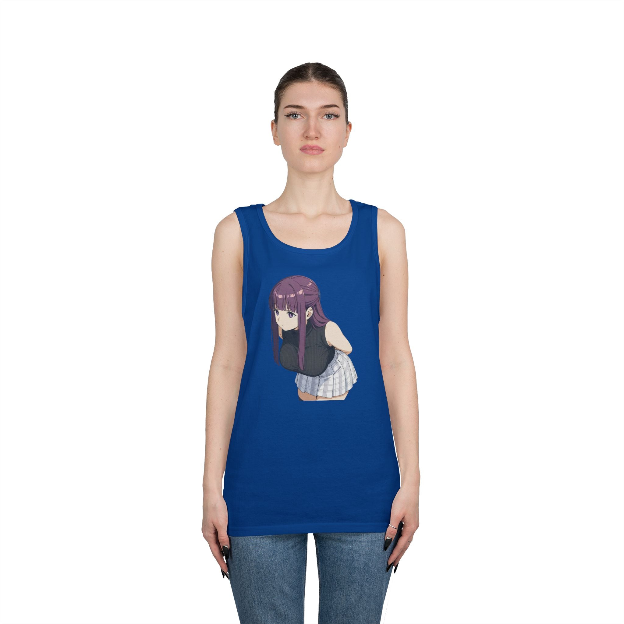 Fern Anime Heavy Cotton Tank Top