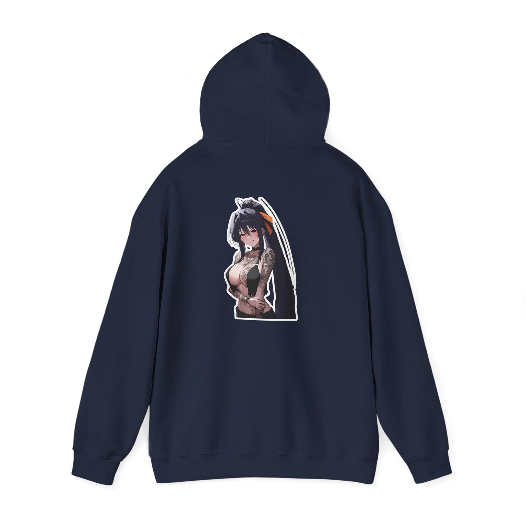 Akeno Himejima Gothic Tattooed Unisex Heavy Blend™ Hooded Sweatshirt