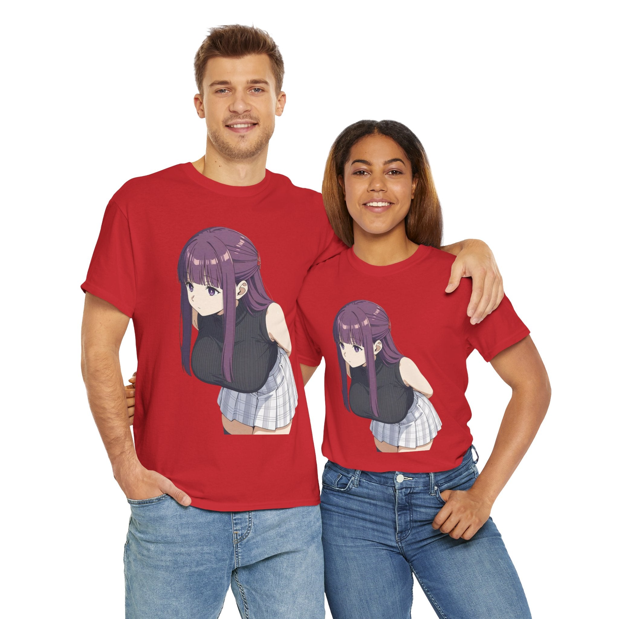 Fern Anime Unisex Heavy Cotton Tee