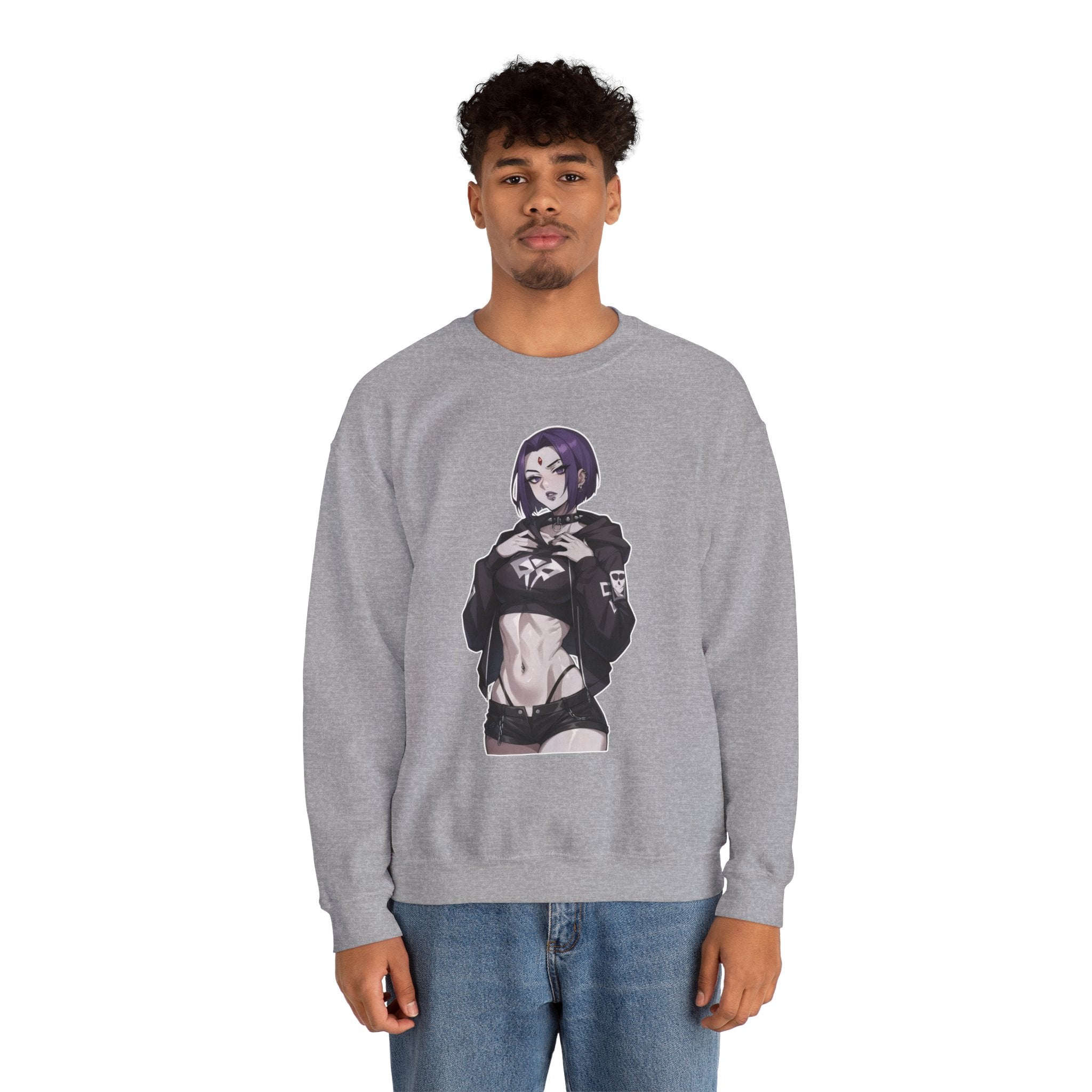 Raven Alternative Gothic Unisex Heavy Blend™ Crewneck Sweatshirt